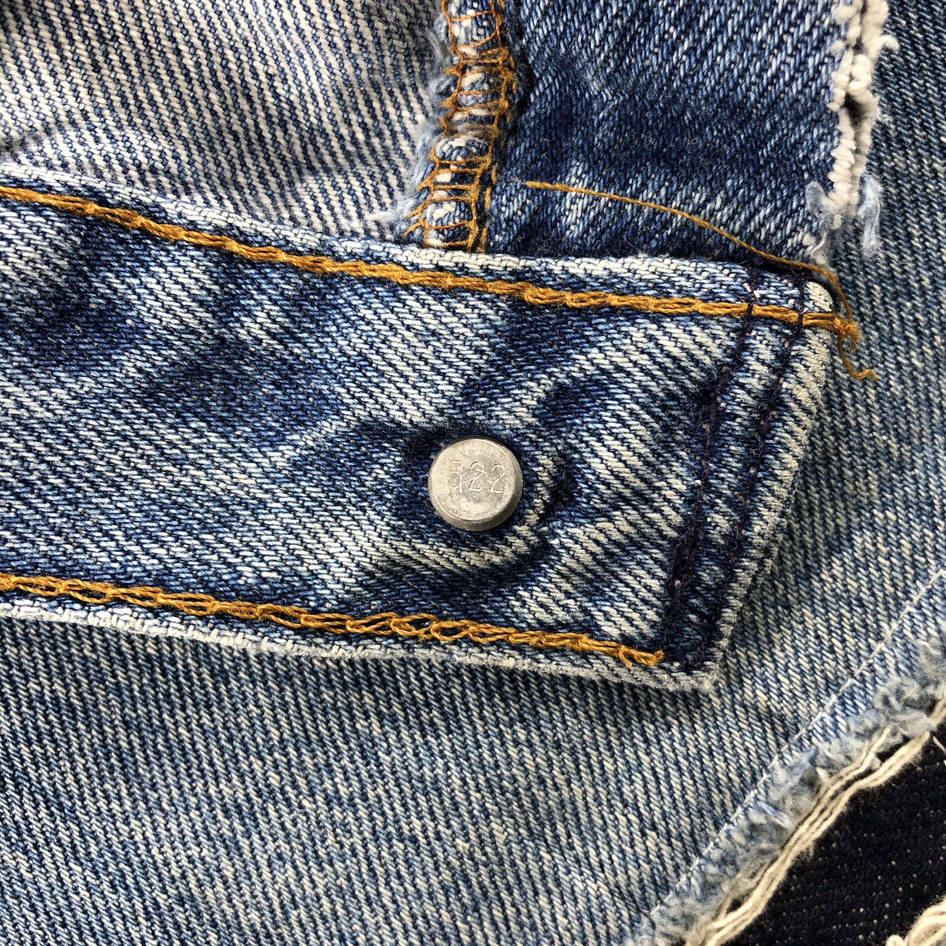 Levi's × Vintage Vintage 90s Levis 501 Jeans -JM884 Size US 31 - 8 Thumbnail