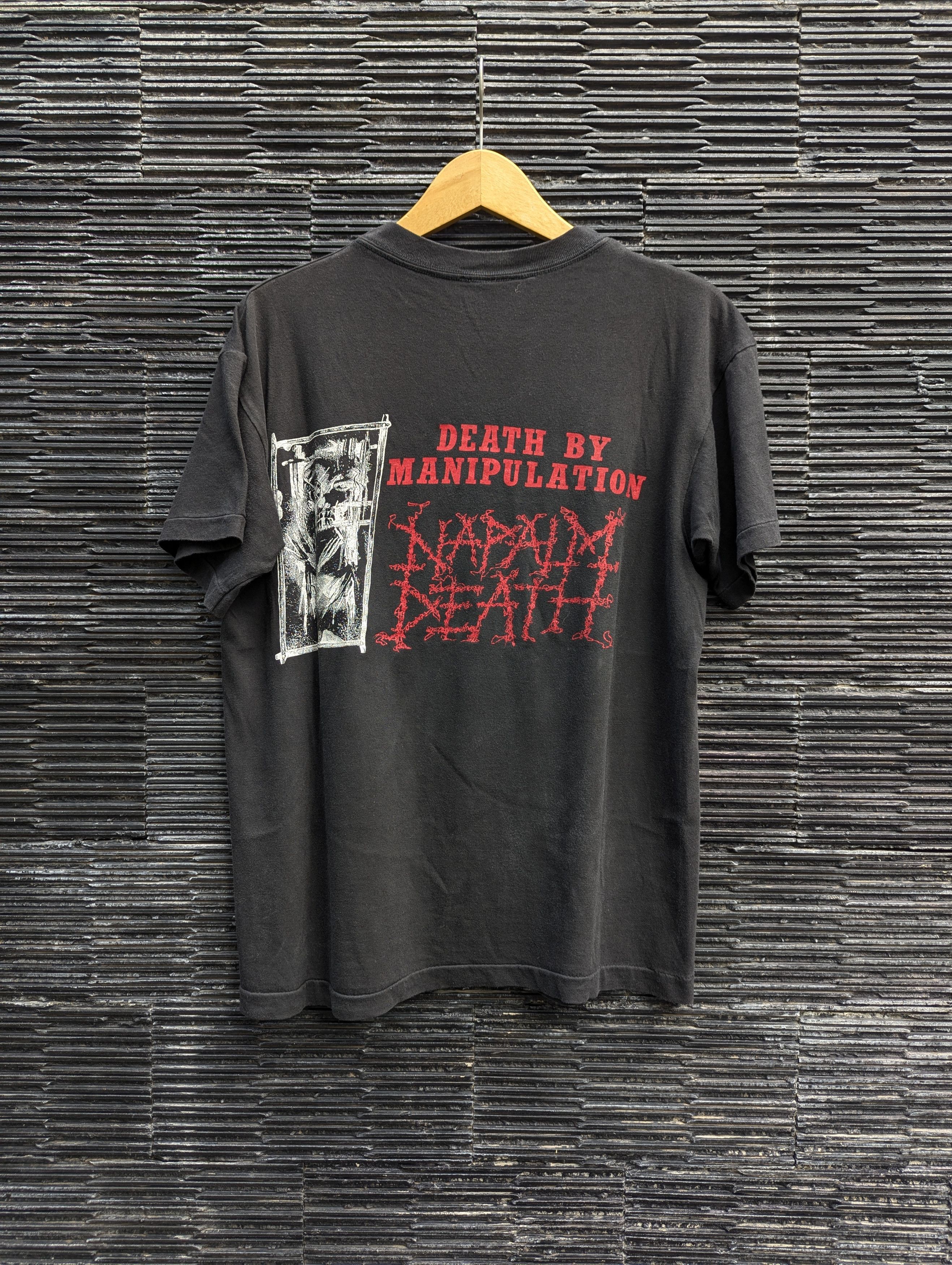 Band Tees Napalm Death 1991 Size US L / EU 52-54 / 3 - 2 Thumbnail