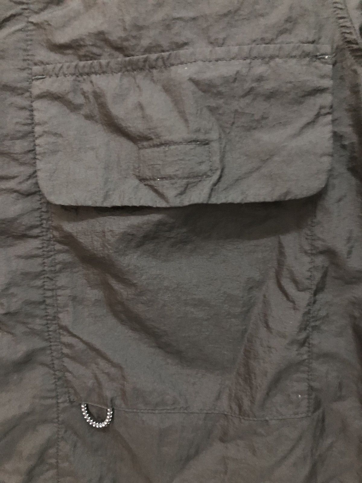 CPS CHAPS × Japanese Brand 🇯🇵 C.P.S. UNIFORM BRIDGE COLLARLESS UTILITY NYLON SHIRT Size US L / EU 52-54 / 3 - 5 Thumbnail