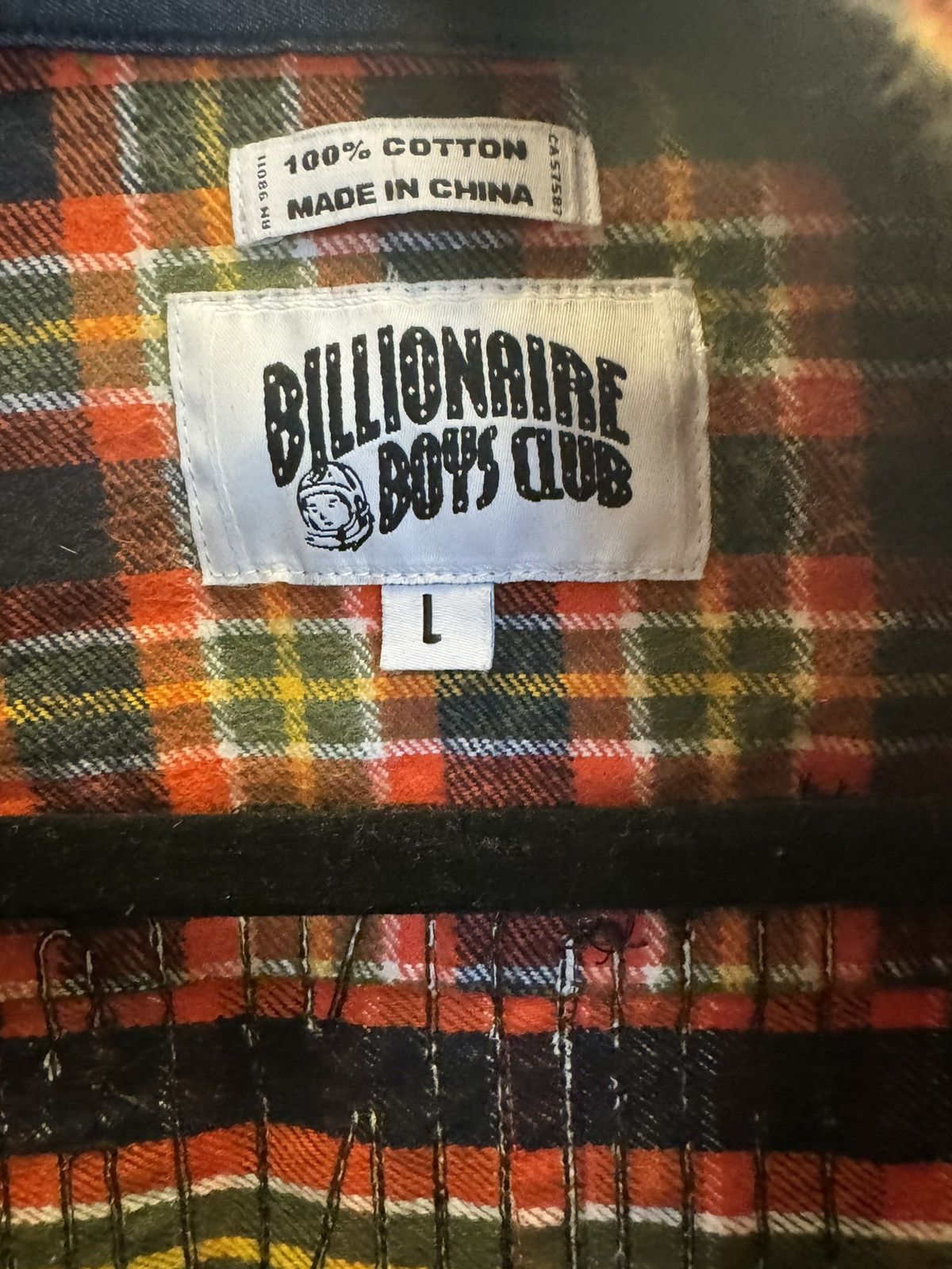 Billionaire Boys Club Billionaire Boys Club Plaid Shirt Size US L / EU 52-54 / 3 - 1 Thumbnail