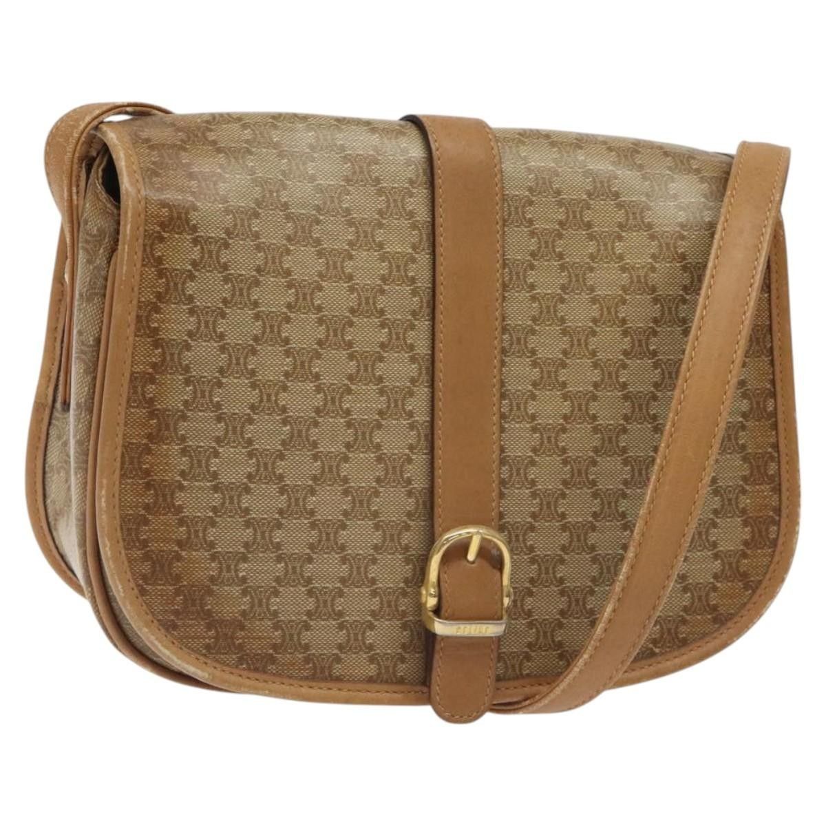 Celine Celine Vintage Macadam Canvas and Leather Size ONE SIZE - 1 Thumbnail