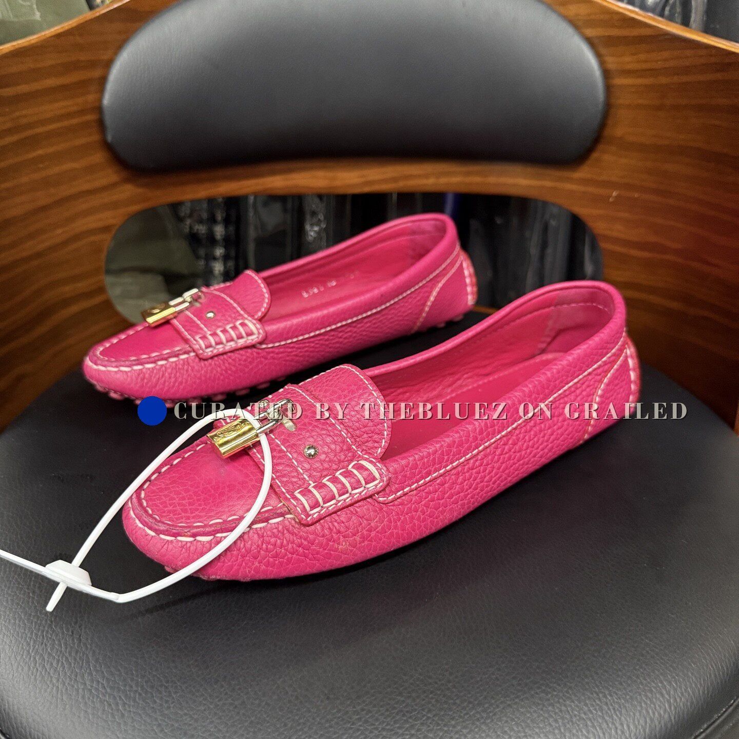 Louis Vuitton Louis Vuitton Pink Lock Loafers Size US 5.5 / IT 35.5 - 1 Thumbnail