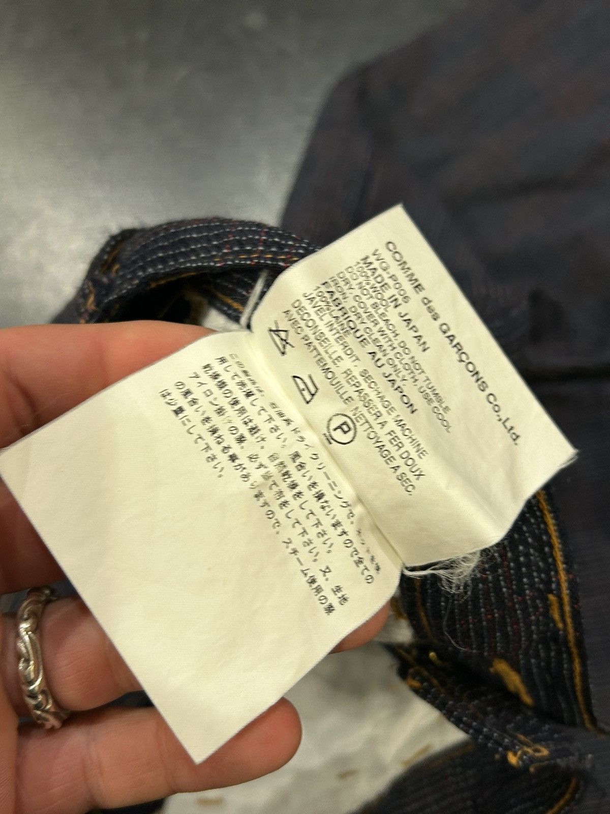 Junya Watanabe × Levi's Junya Watanabe X Levis CDG Twill Pants Size US 30 / EU 46 - 6 Thumbnail