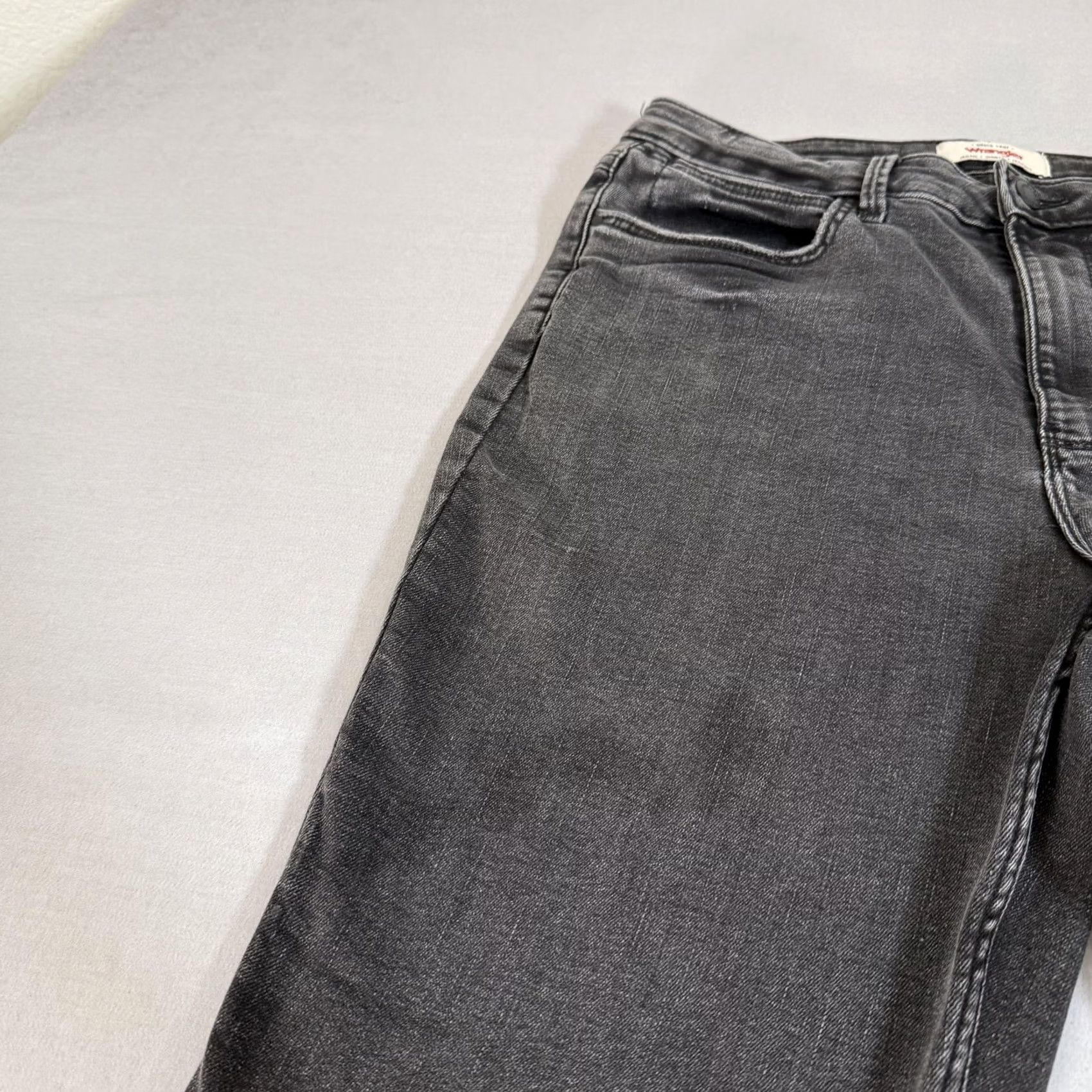 Wrangler Wrangler Jeans Womens 12 Black High Rise Fierce Flare Stretch Denim Pants Bell Size 34" / US 12 / IT 48 - 3 Thumbnail