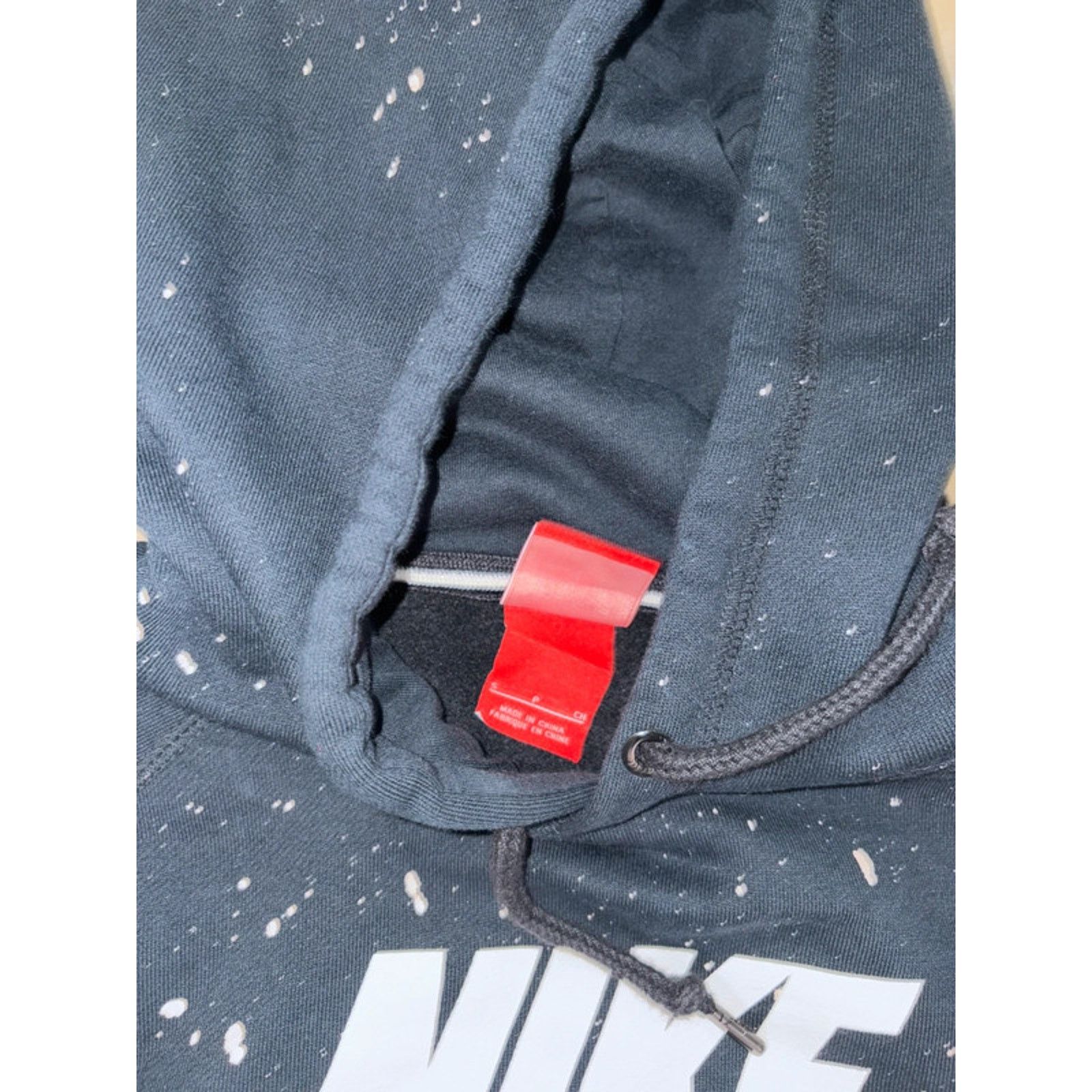 Nike Nike hoodie paint splatter swoosh small Size US S / EU 44-46 / 1 - 4 Thumbnail