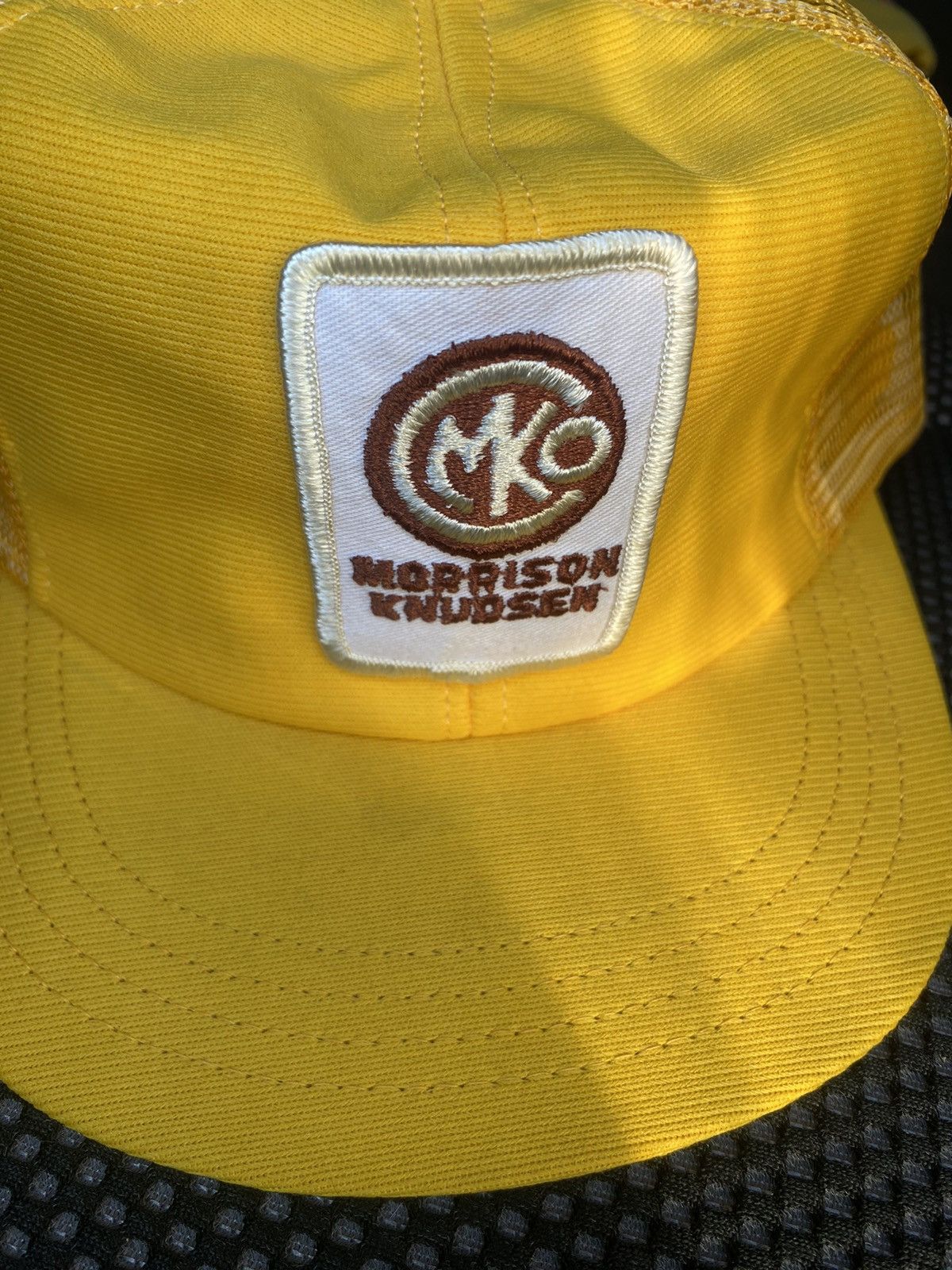 Vintage Vintage Morrison Knudsen Trucker Hat Size ONE SIZE - 3 Thumbnail