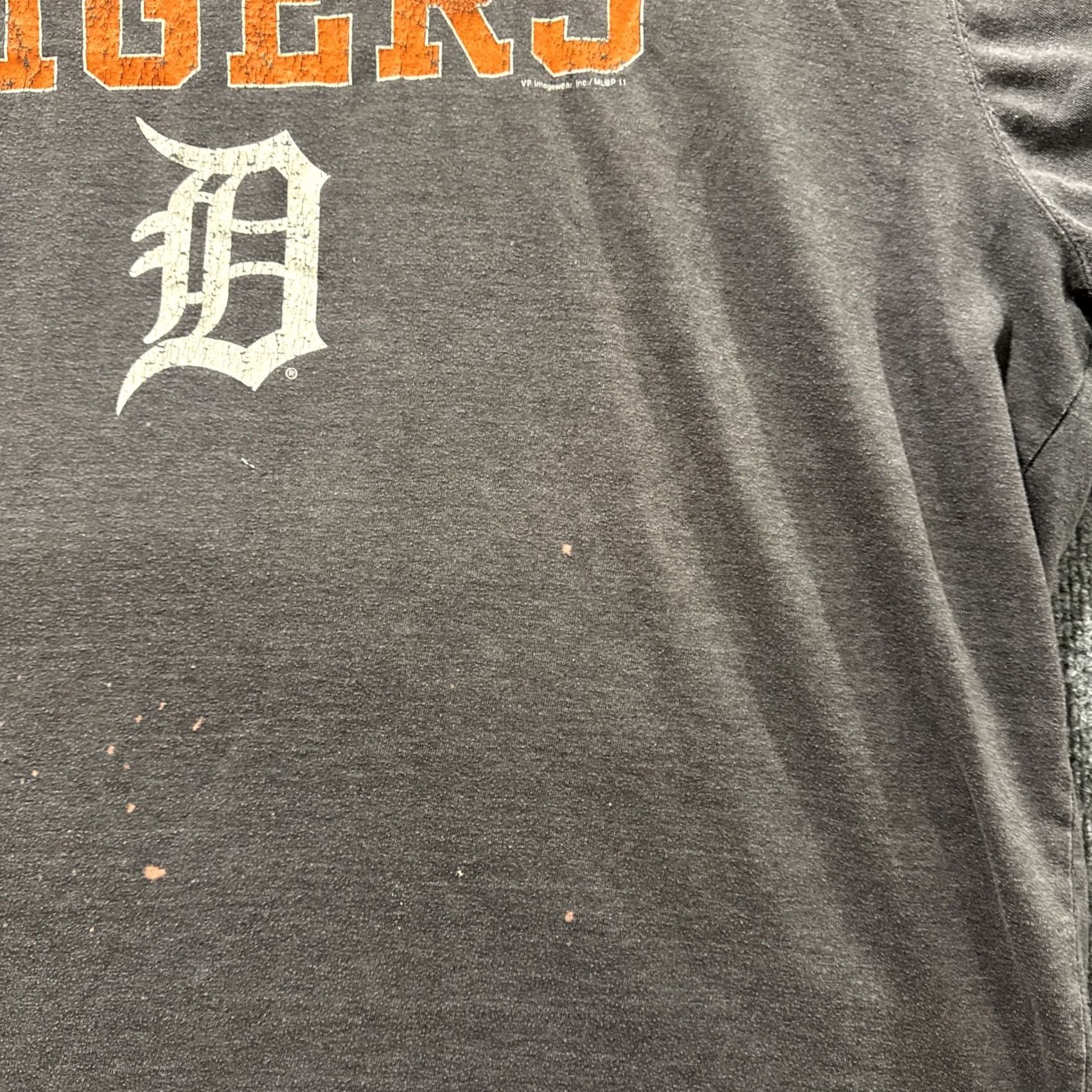 MLB Genuine Merchandise Detroit Tigers MLB Baseball Mens Size 3XL Shirt STAINED Size US XXL / EU 58 / 5 - 6 Thumbnail