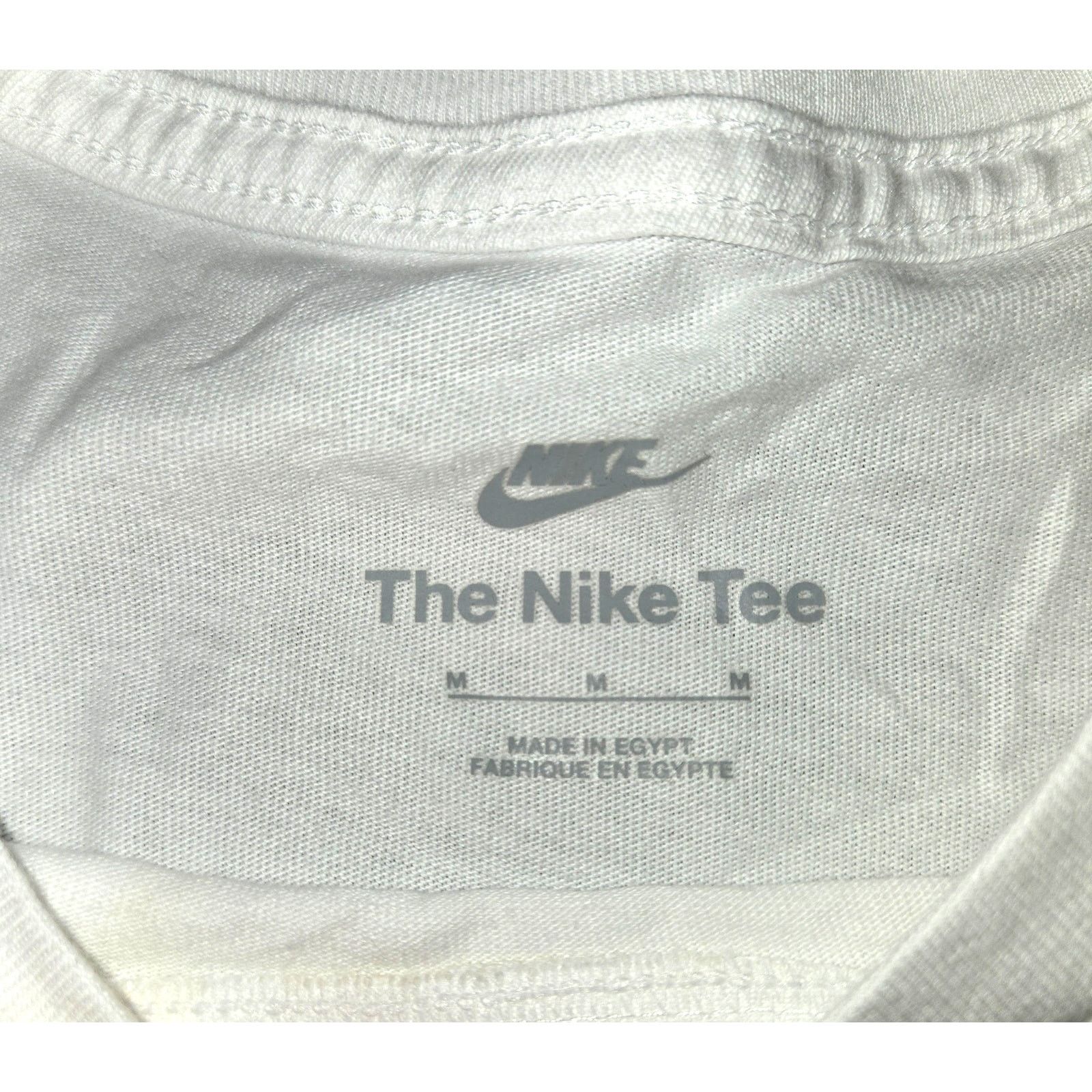 Nike Nike Sz Medium White Dna Embroidered Swoosh Prototype Tee Size US M / EU 48-50 / 2 - 2 Thumbnail