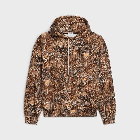 Celine Celine leopard hoodie | Grailed