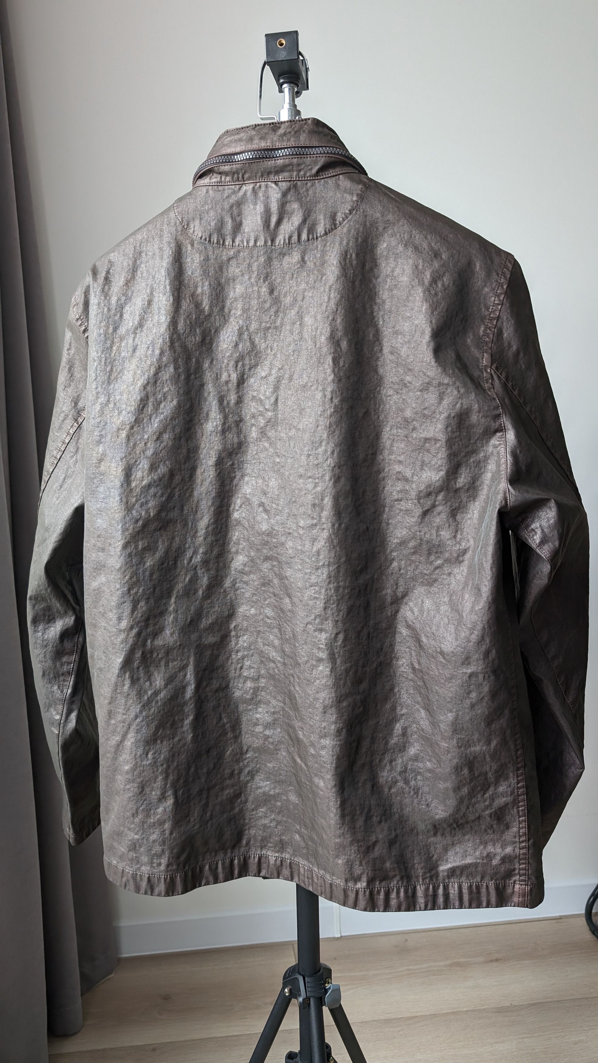Avirex × Vintage PU-Coated Garment-Dyed Iridescent Jacket Size US M / EU 48-50 / 2 - 3 Thumbnail