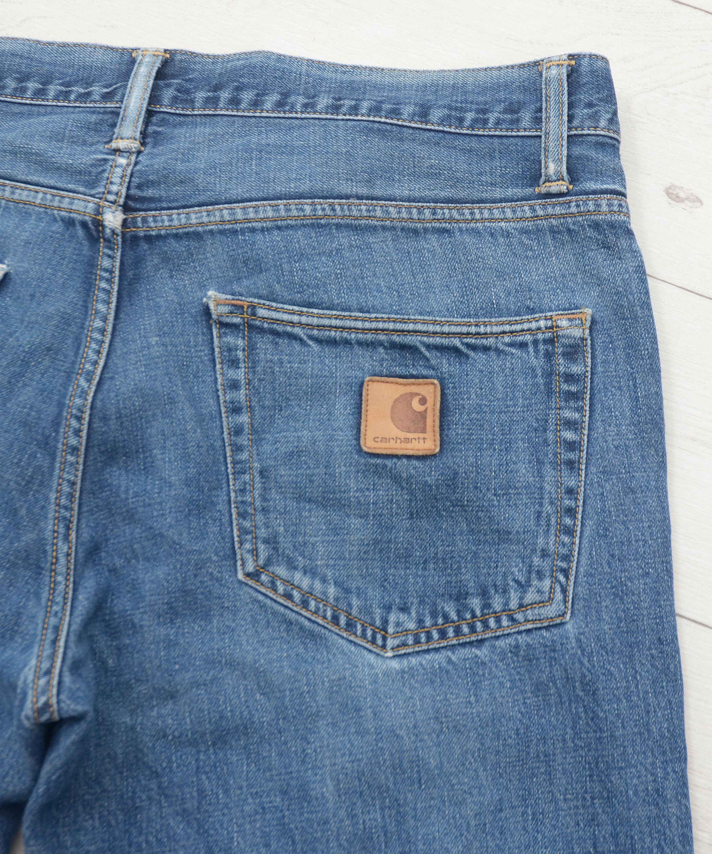 Carhartt × Carhartt Wip × Vintage VINTAGE CARHARTT BOXY LOGO Y2K BLACK BAGGY FIT KLONDIKE PANT Size US 36 / EU 52 - 11 Thumbnail