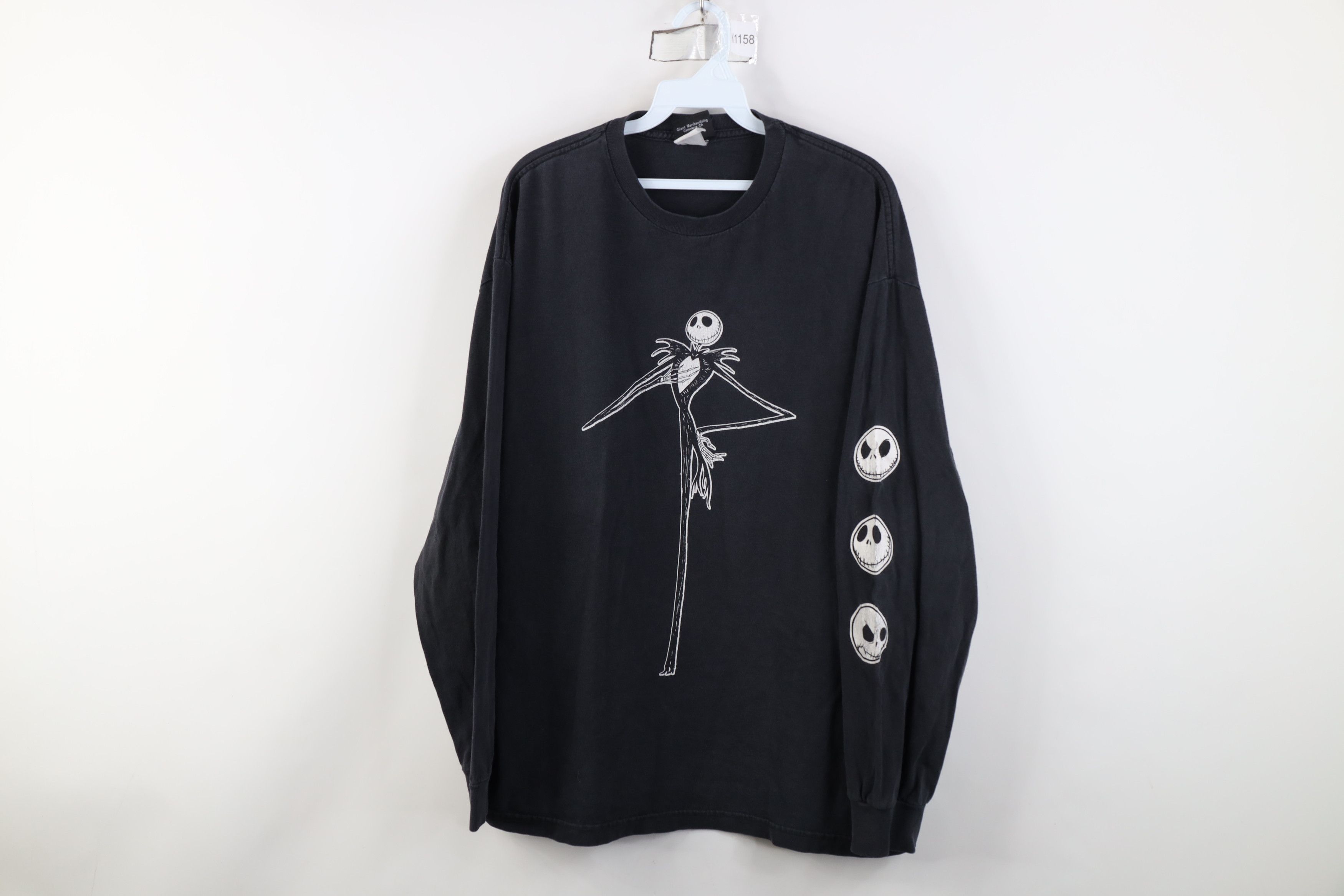 Vintage Vintage 90s Nightmare Before Christmas Long Sleeve T-Shirt Size US L / EU 52-54 / 3 - 1 Thumbnail