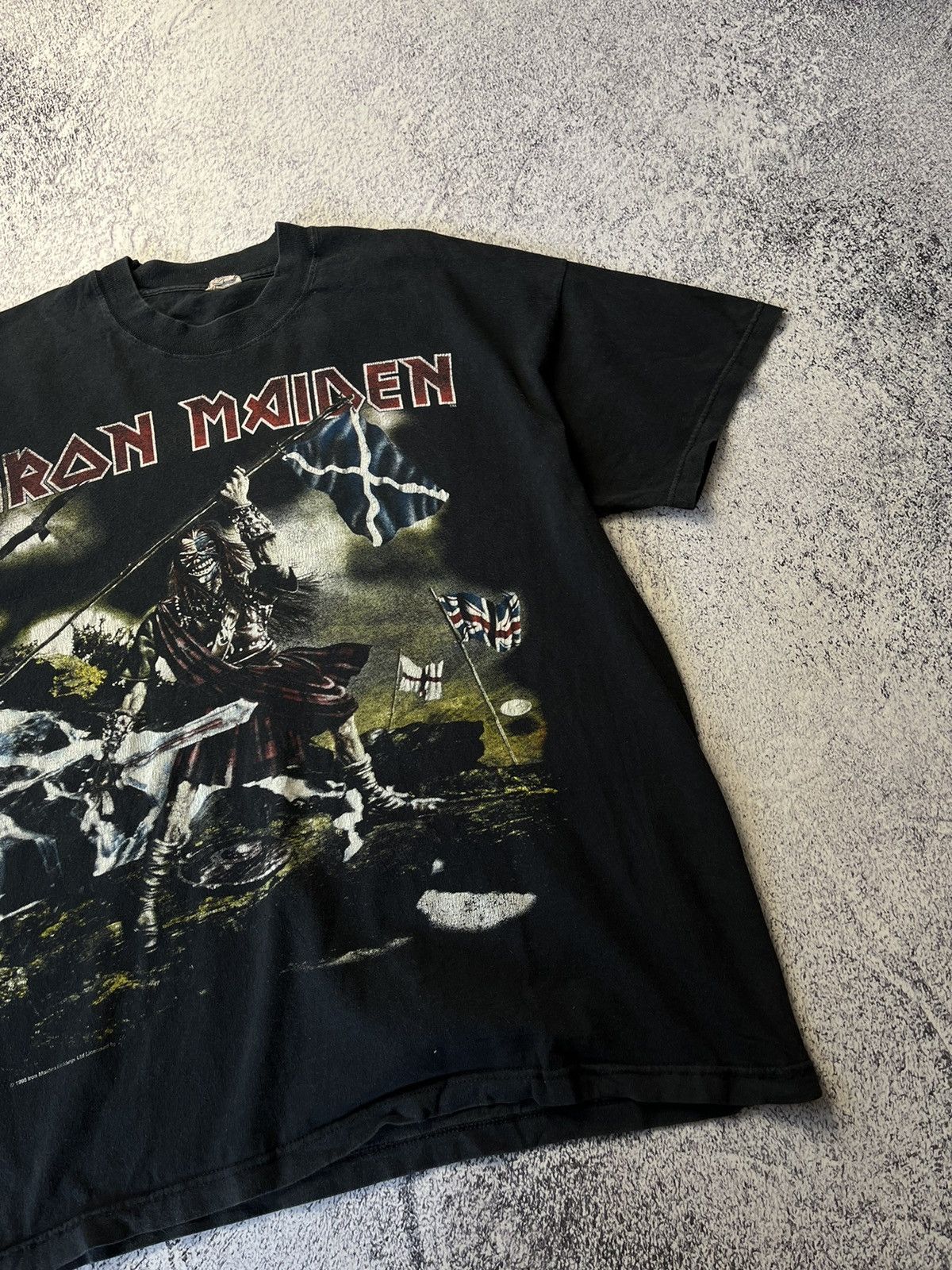 Band Tees Rare Iron Maiden Tee T Shirt 1998 Vintage Black Size US L / EU 52-54 / 3 - 8 Thumbnail