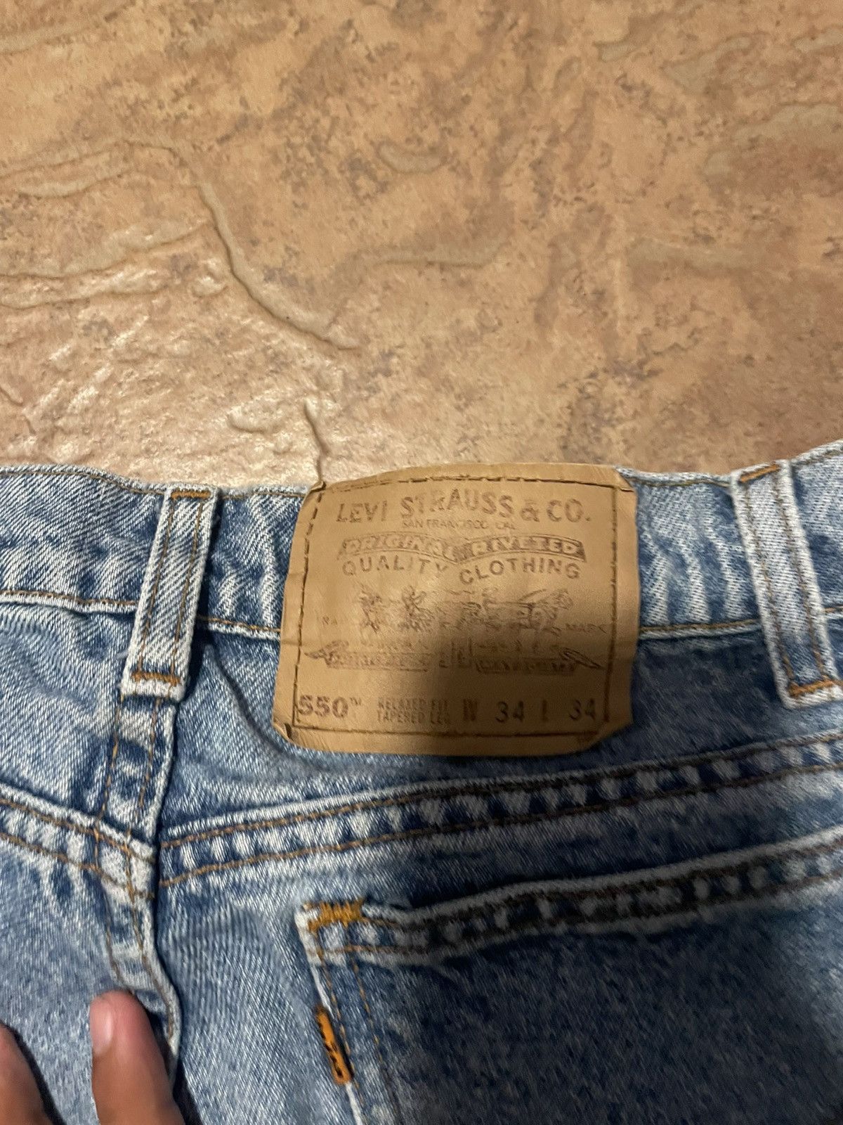 Levi's Vintage Clothing Levis Orange tab 550 Size US 34 / EU 50 - 3 Thumbnail