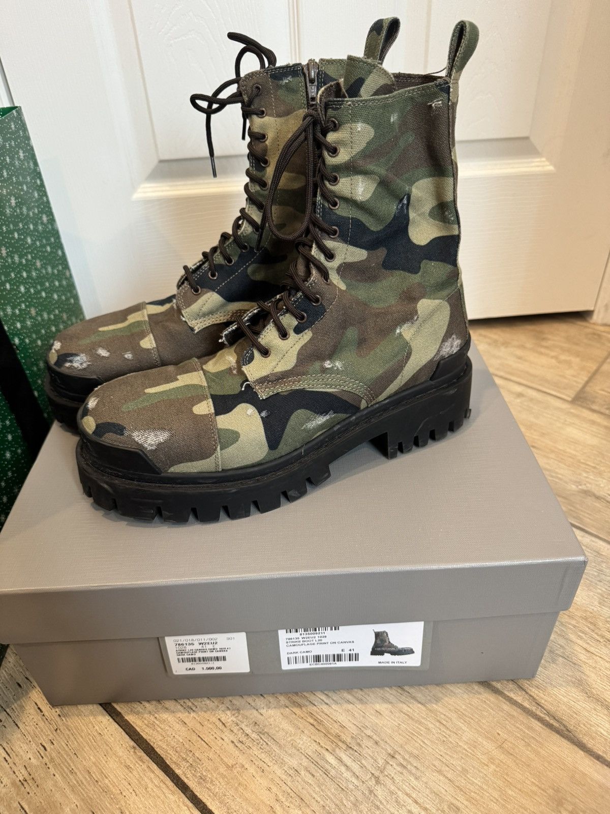 Balenciaga Strike Boots | Grailed