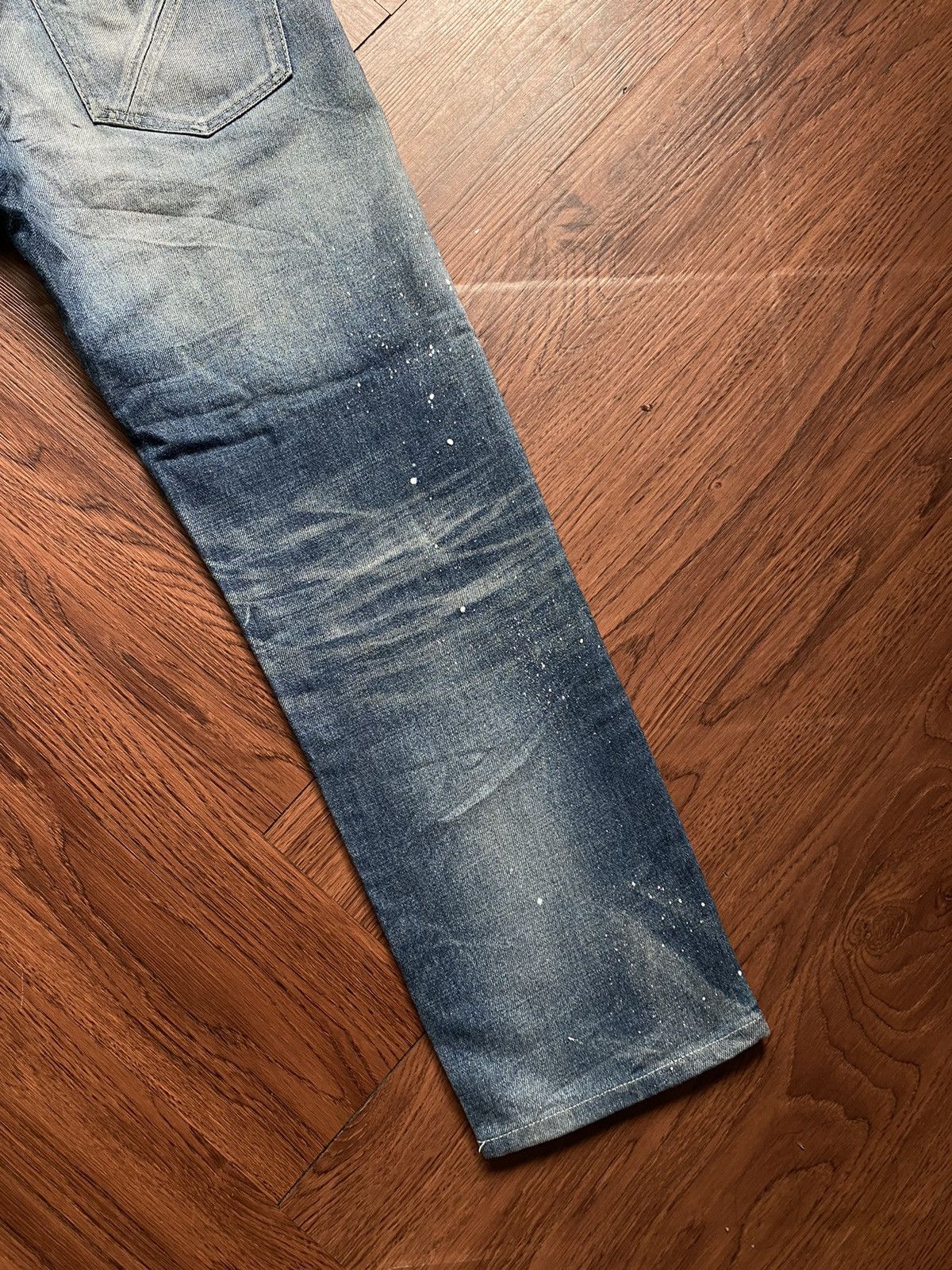If Six Was Nine × Japanese Brand × Vanquish Vanquish Painter Jeans Size US 32 / EU 48 - 13 Thumbnail