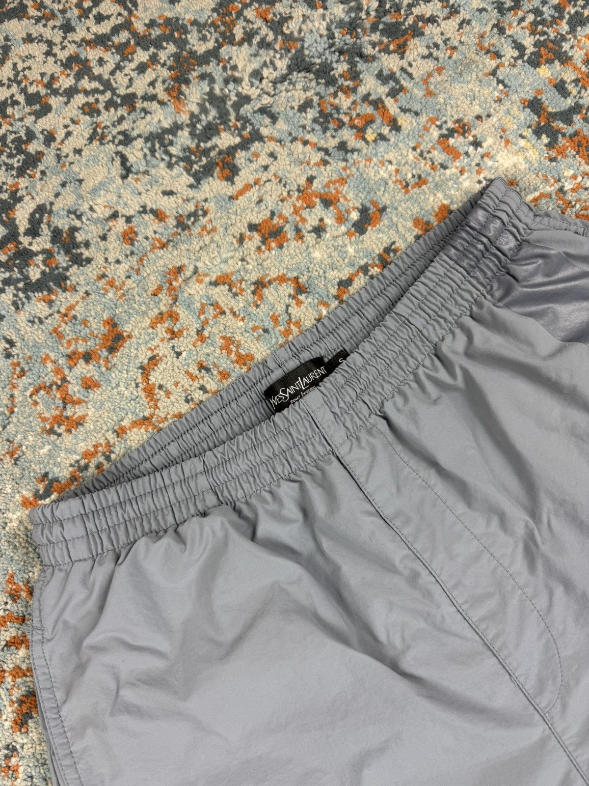 Yves Saint Laurent Vintage 00s Yves Saint Laurent YSL logo swimming shorts Size US 30 / EU 46 - 10 Thumbnail