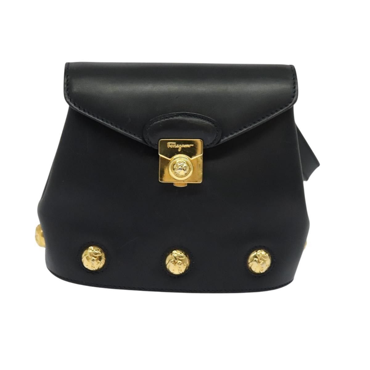 Salvatore Ferragamo Salvatore Ferragamo Flap Shoulder Bag Leather Size ONE SIZE - 1 Thumbnail