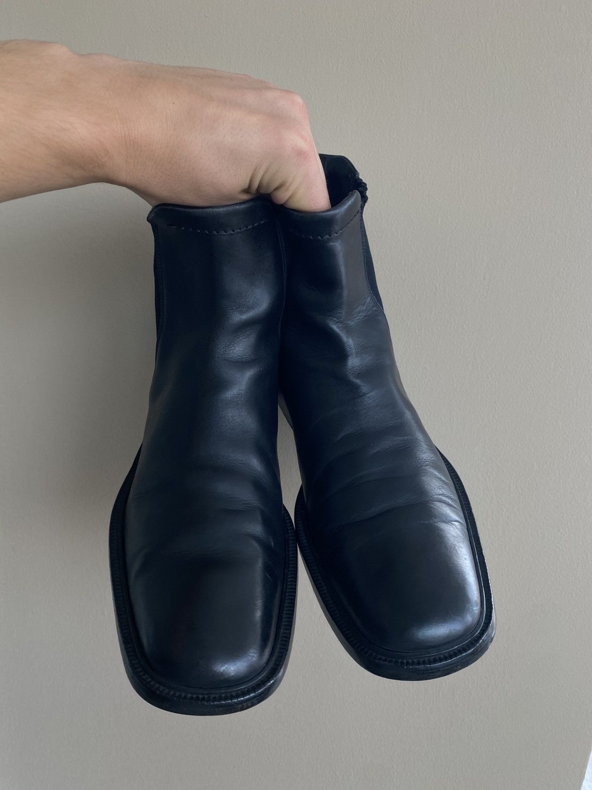 Gucci Gucci Leather Chelsea Ankle Boots Size US 8 / EU 41 - 2 Thumbnail