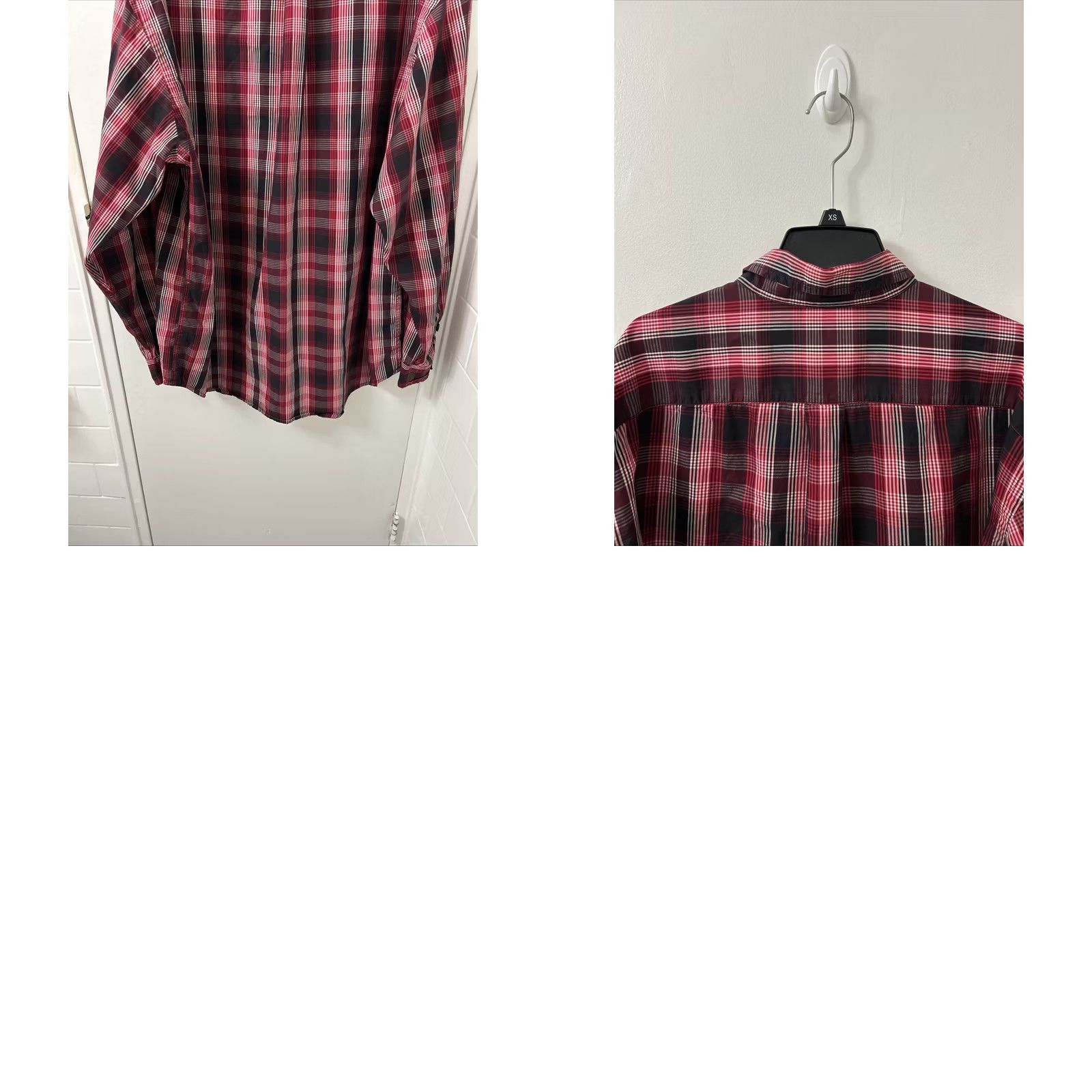 Ralph Lauren VINTAGE Polo Jeans Co Ralph Lauren Shirt Mens XL Black Red Plaid Button Down L/S Size US XL / EU 56 / 4 - 9 Thumbnail