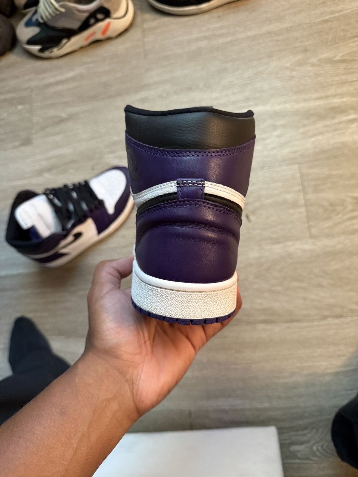 Jordan Brand Air Jordan 1 Court Purple Size US 8.5 / EU 41-42 - 9 Thumbnail