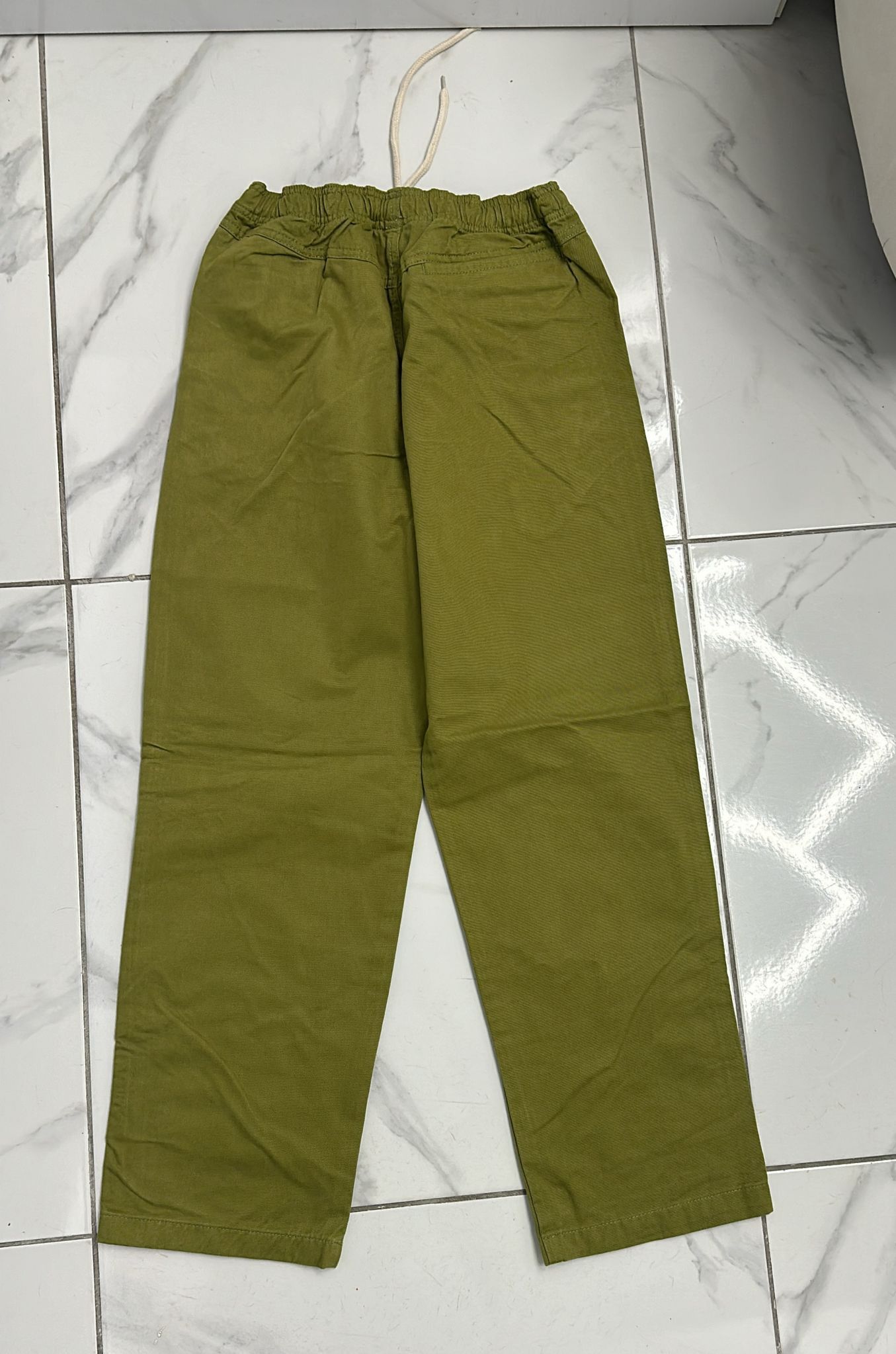 Stussy × Vintage Stüssy Brushed Beach Pant 'Bright Olive' Size Small Size US 30 / EU 46 - 2 Thumbnail