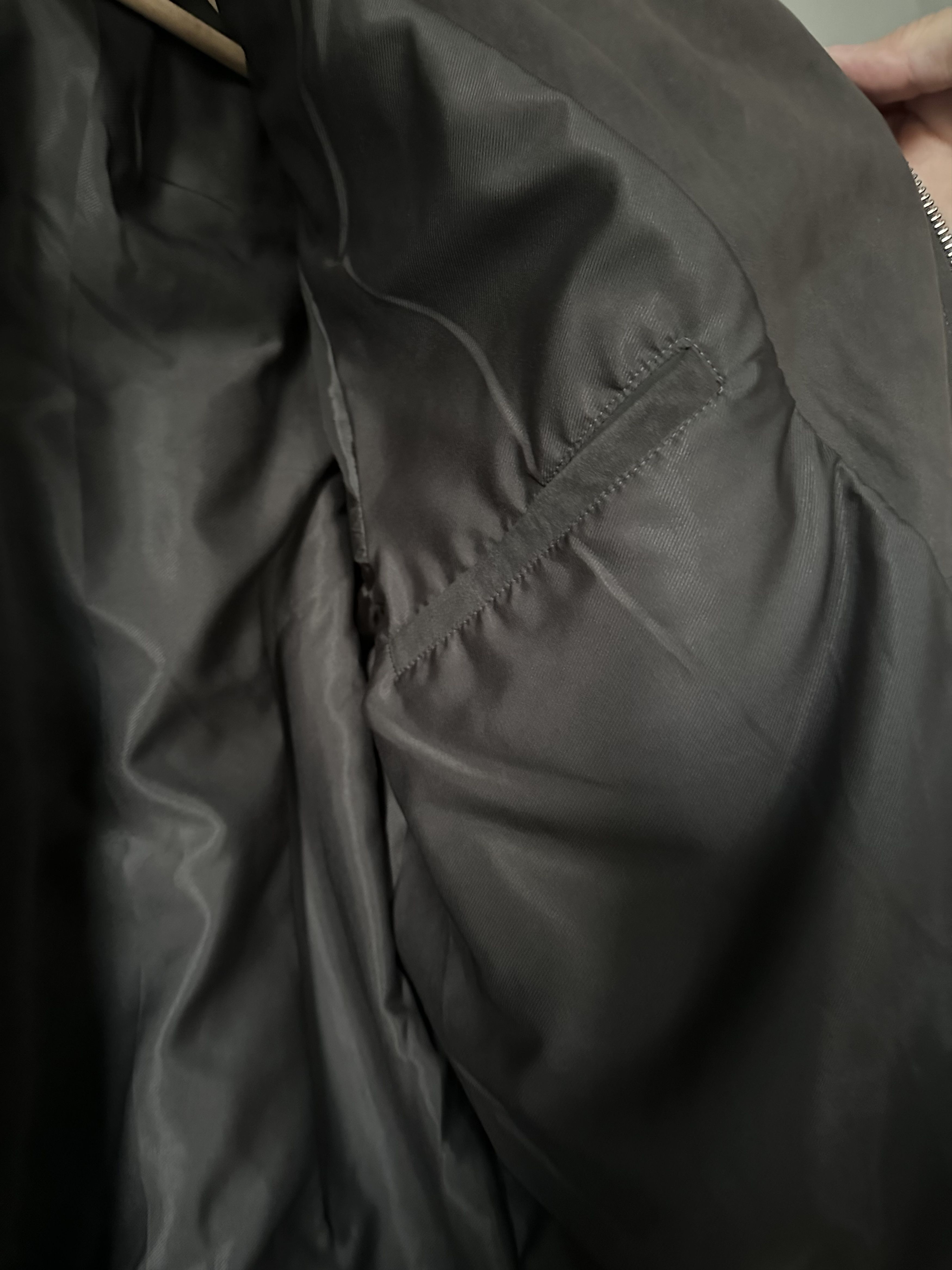 Allsaints AllSaints Kenji Suede Leather Biker Jacket, Lamb Leather Size US XXL / EU 58 / 5 - 5 Thumbnail