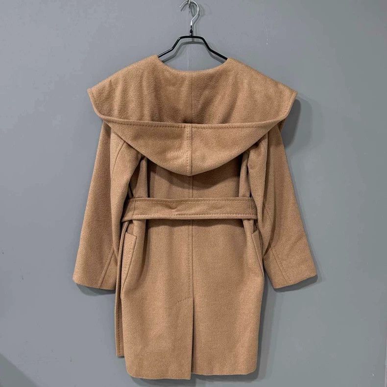 Max Mara Rialto hooded bathrobe coat