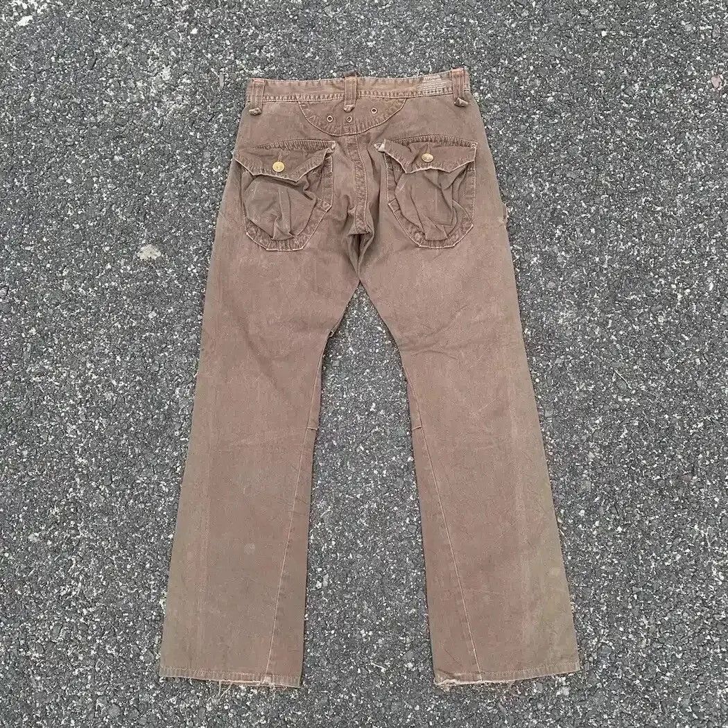 Selected Homme STEALS 💥 FLARE/BOOTCUT JAPANESE BONDAGE RARE TACTICAL PANTS Size US 29 - 10 Thumbnail