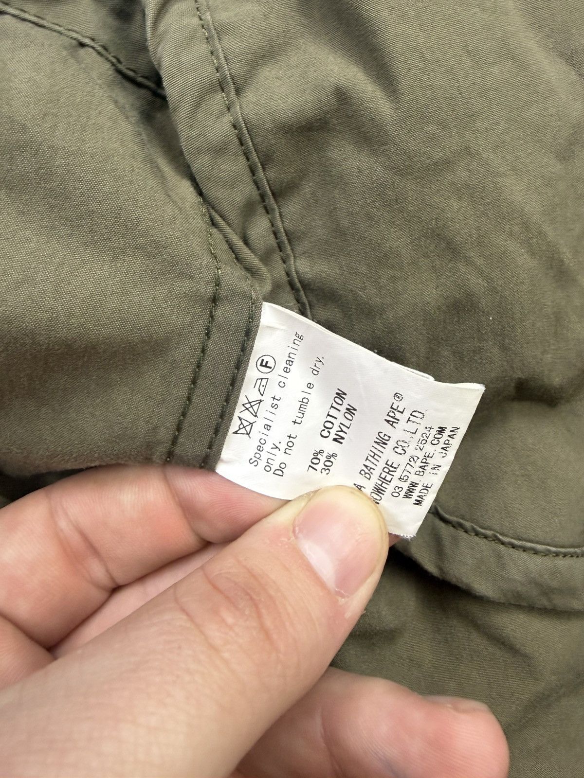 Bape RARE 2009 bape x the who UK flagM51 Fishtail Parka SZ M Size US M / EU 48-50 / 2 - 14 Thumbnail