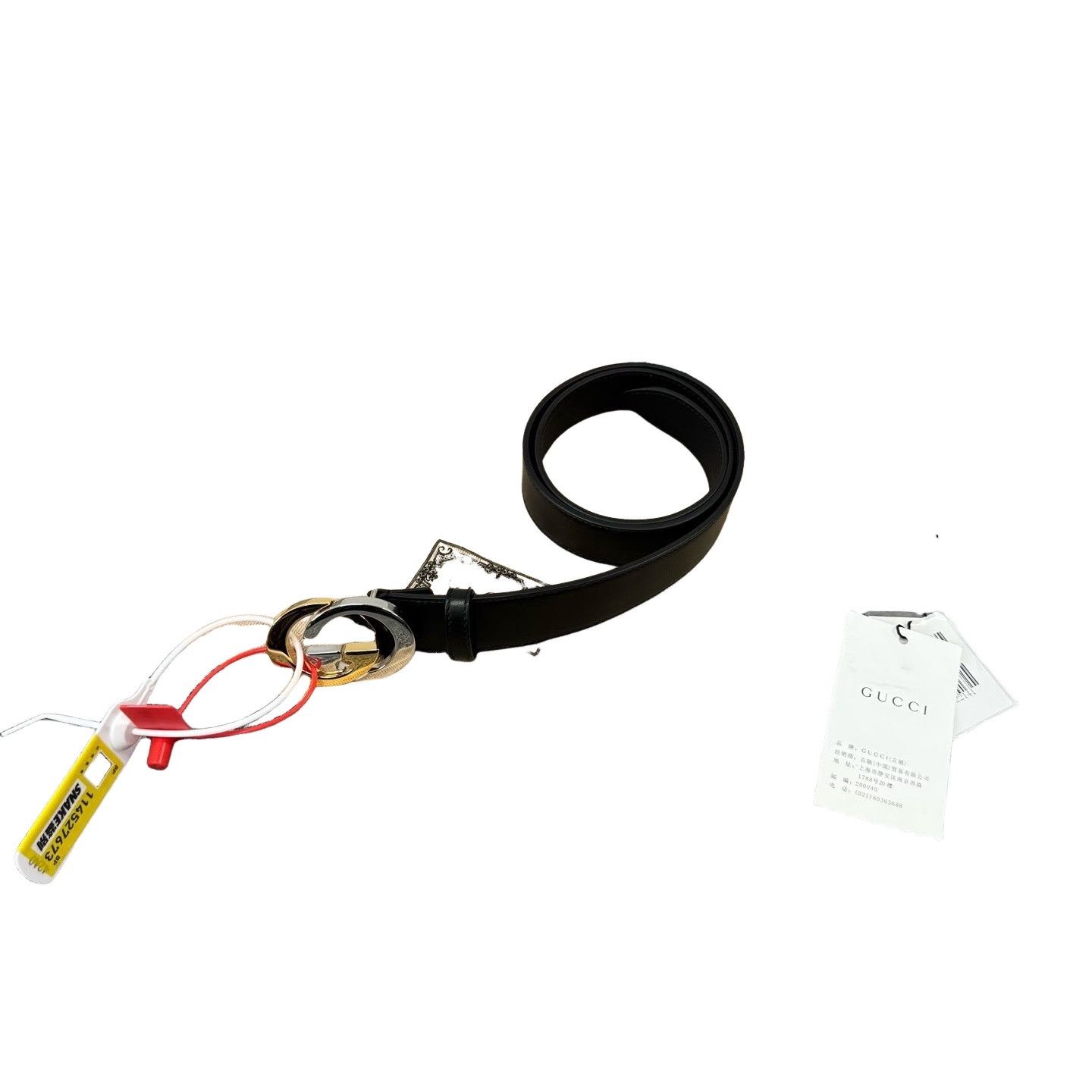 Gucci Gucci Two-tone Interlocking G Belt Size 30 Size 30 - 1 Thumbnail