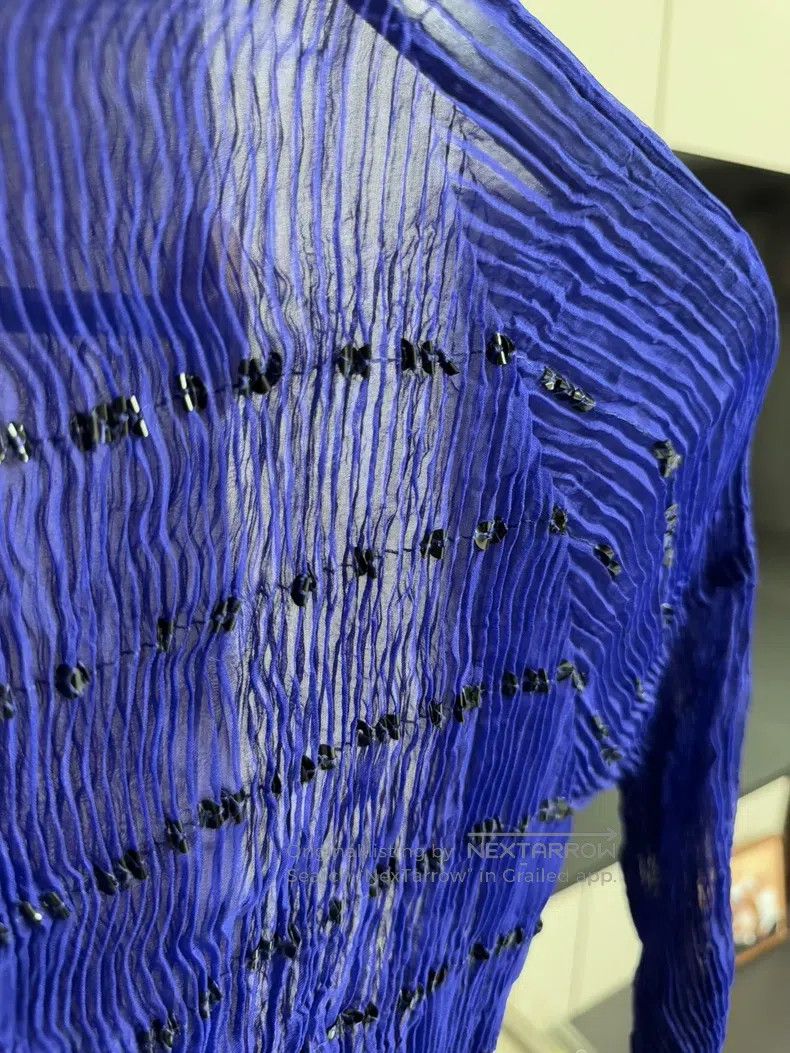 Issey Miyake Issey Miyake Vintage Shawl Cardigan Size M / US 6-8 / IT 42-44 - 2 Thumbnail