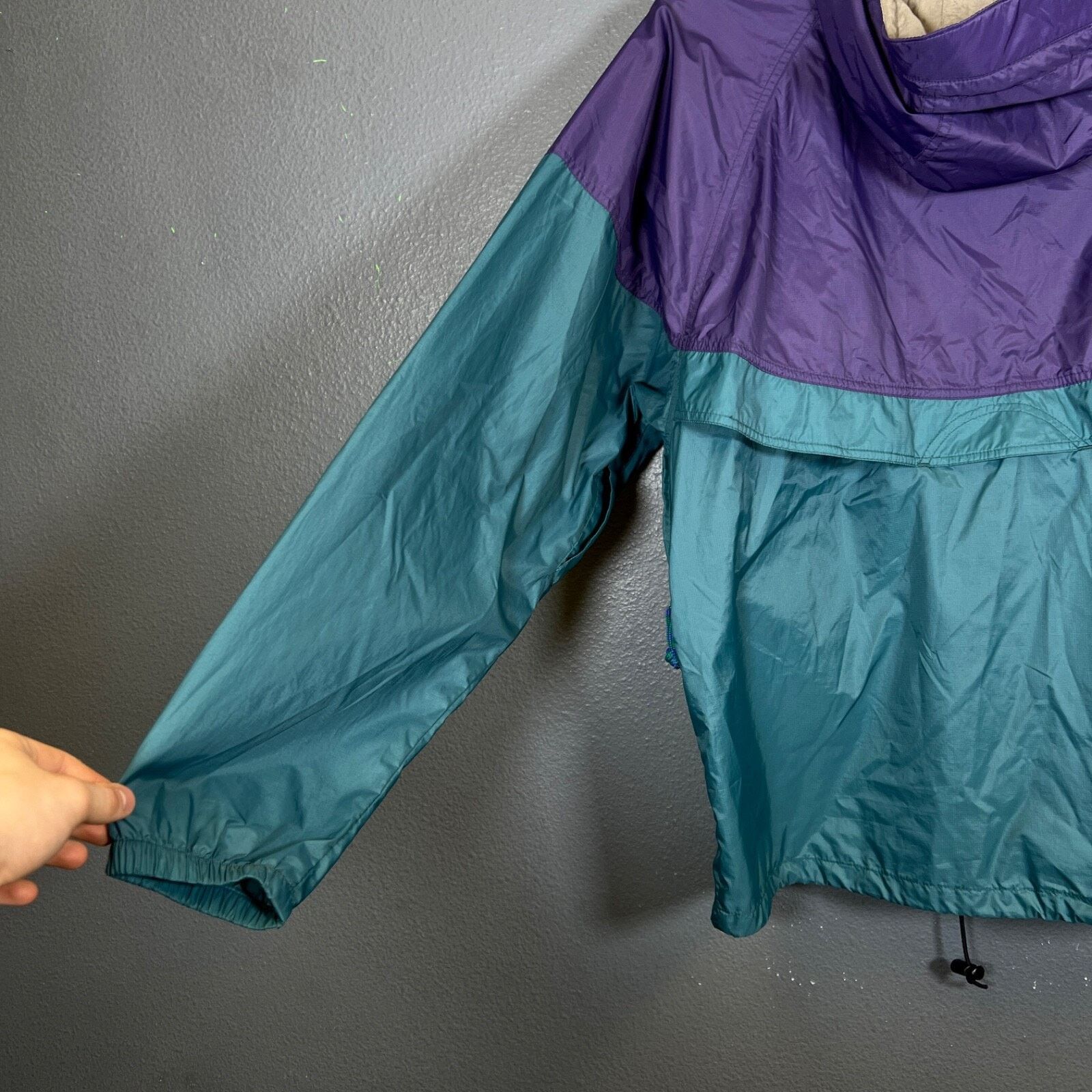 Nike ACG Nike ACG L men VINTAGE windbreaker Nylon purple/blue jacket Size US L / EU 52-54 / 3 - 6 Thumbnail