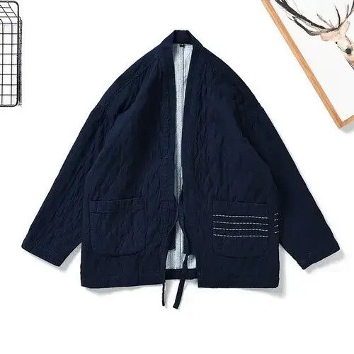 Other Jack New Release Hype Denim Cardigan Kimono Noragi Size US M / EU 48-50 / 2 - 2 Thumbnail