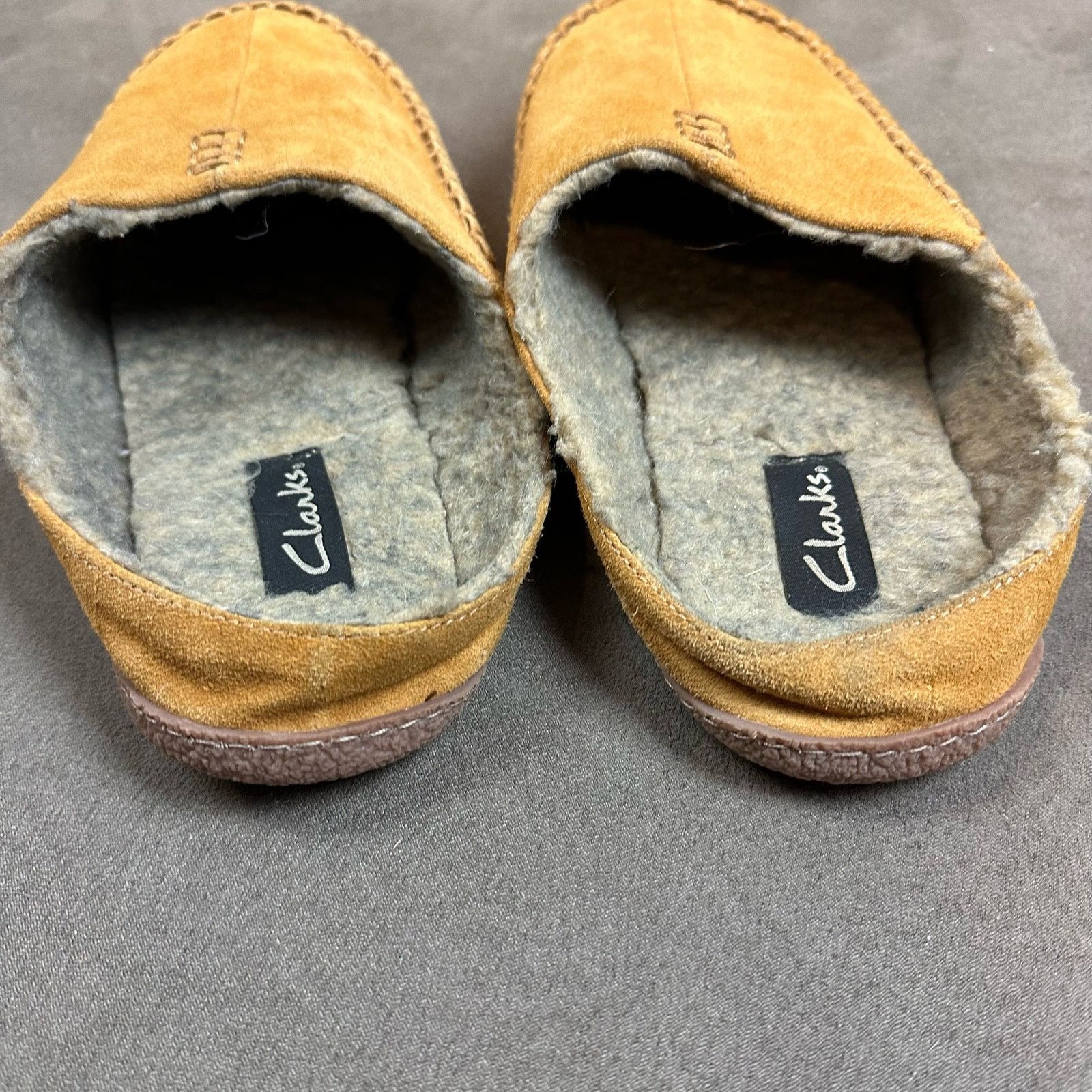 Clarks Clarks Leather Suede Baseball Stitch Clog Slipper Men 11 Size US 11 / EU 44 - 4 Thumbnail