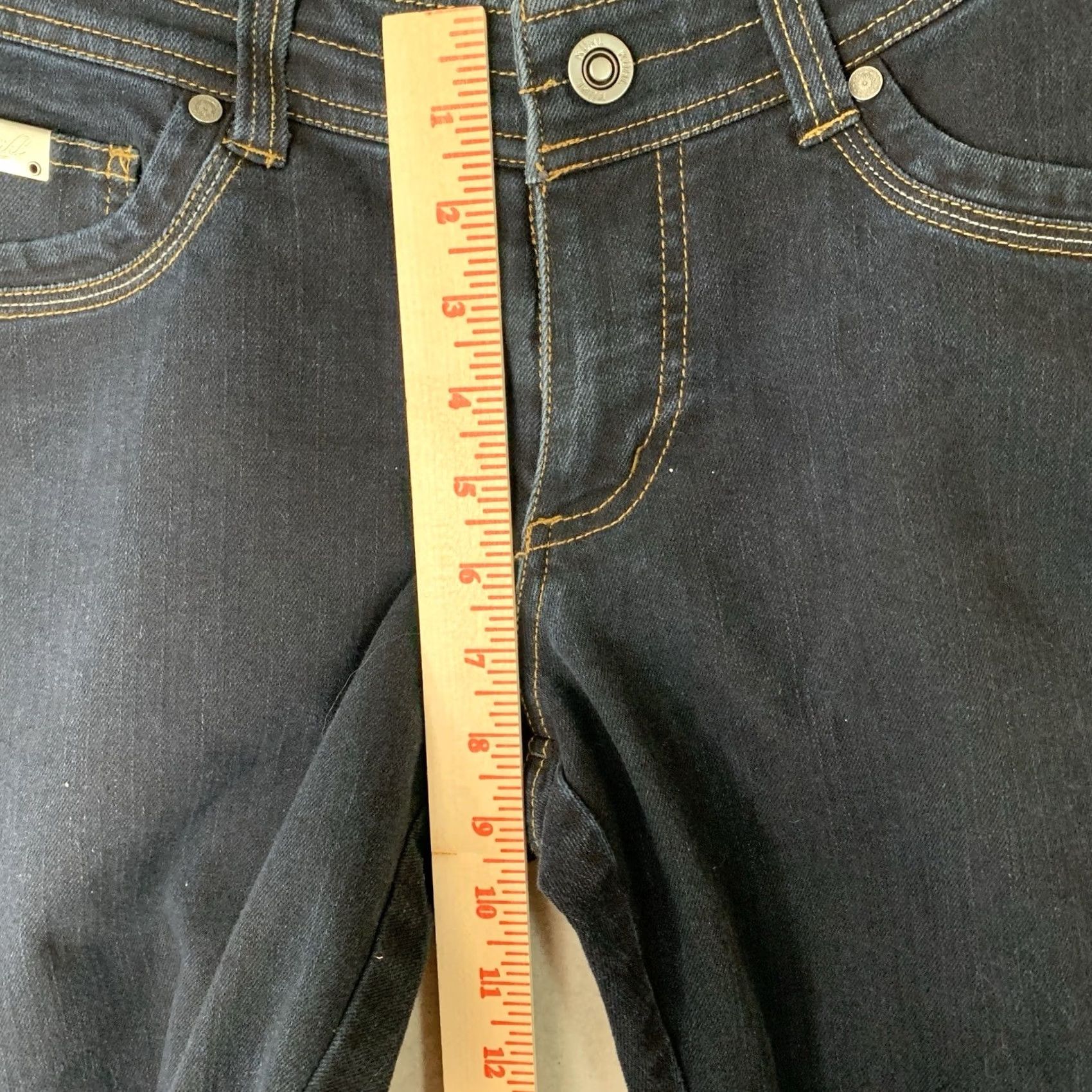 Vintage Kuhl Legendary Jeans Women's Size 8 Short Blue Denim Stretch Pockets Outdoor Regular Fit Size 30" / US 8 / IT 44 - 7 Thumbnail
