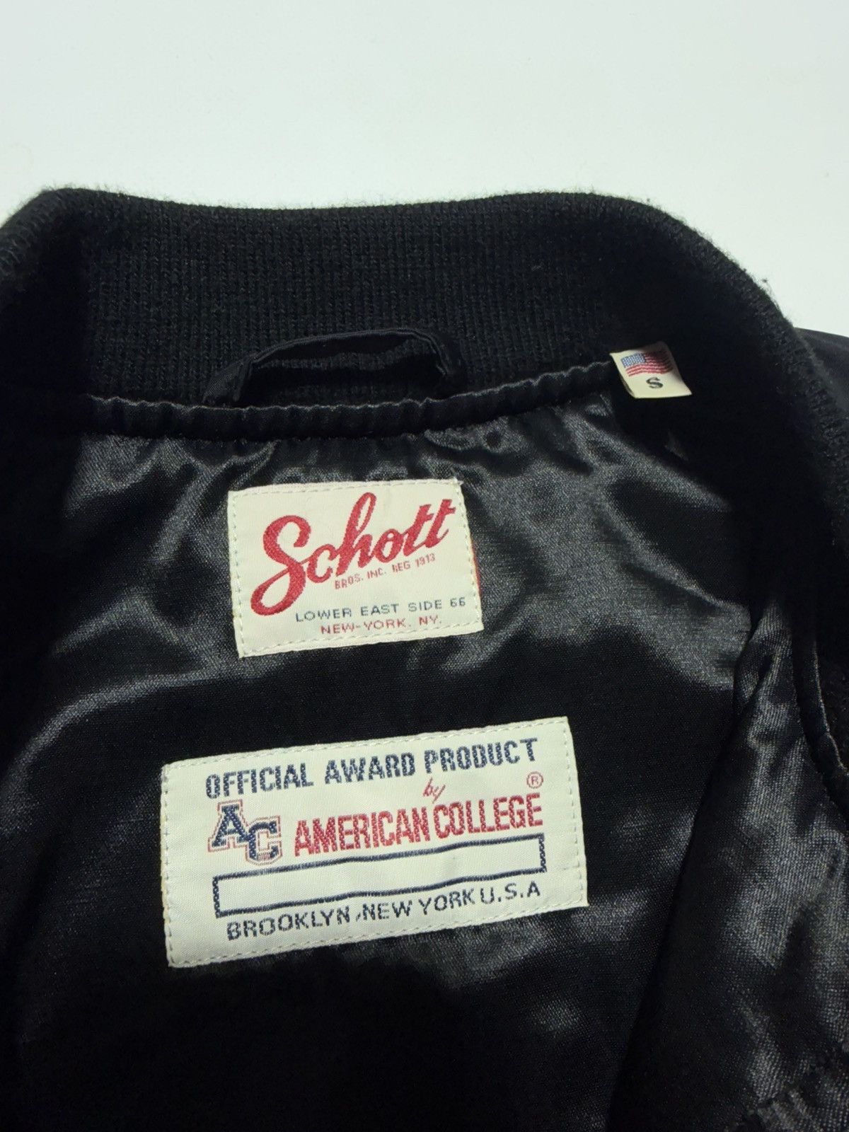 Schott Vintage Schott Nylon Bomber Jacket Size US S / EU 44-46 / 1 - 9 Thumbnail