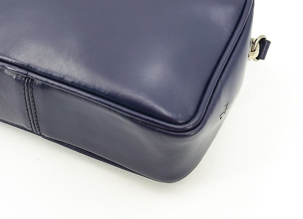 Jil Sander JIL SANDER navy small minimalist purple clutch Size ONE SIZE - 9 Thumbnail