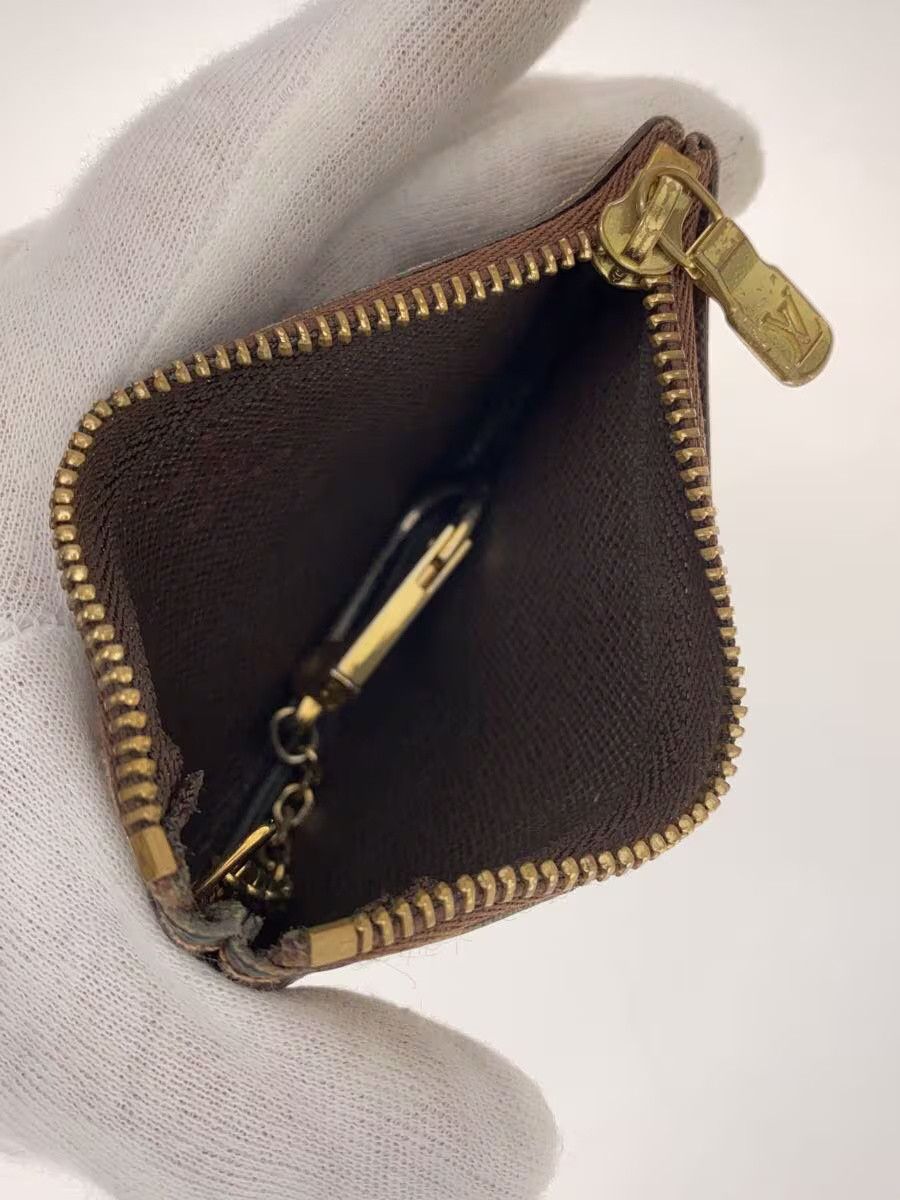Louis Vuitton Louis Vuitton Damier Ebene Pochette Cle Brown Size ONE SIZE - 4 Thumbnail