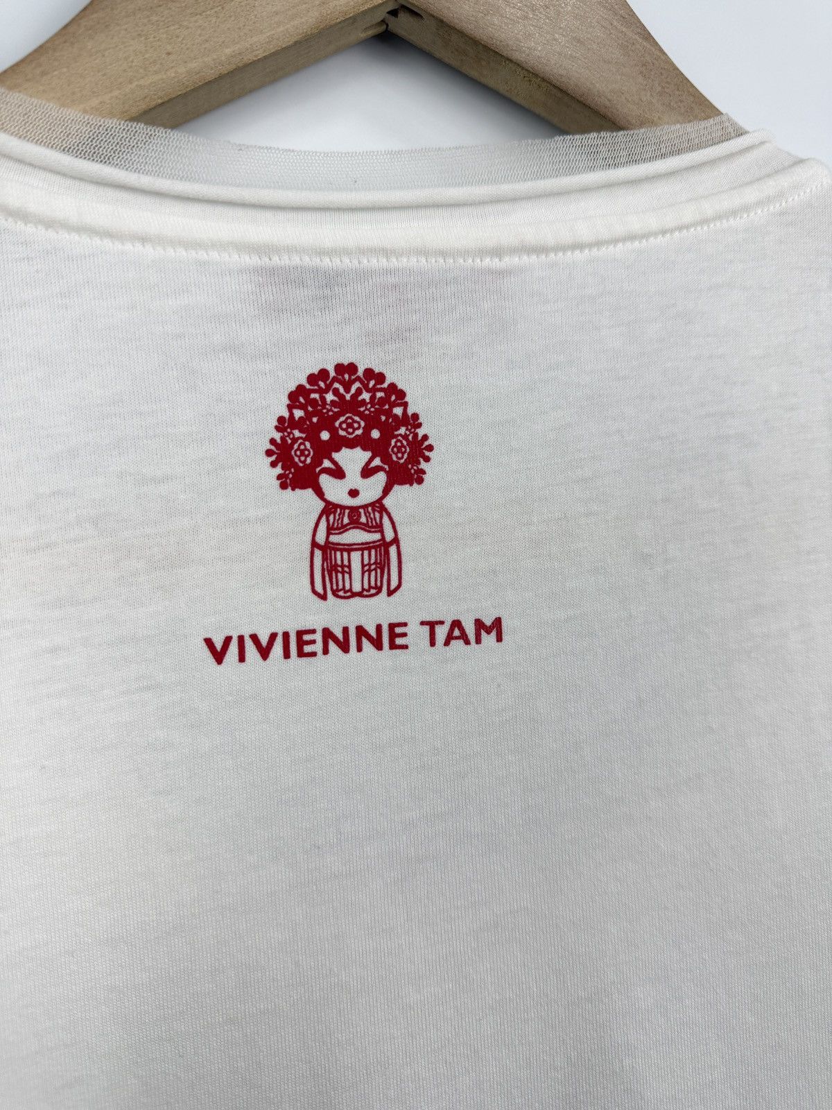 Vivienne Tam 🇨🇳 Vivienne Tam Chinese Doll Designer T-Shirt Rare Size S / US 4 / IT 40 - 9 Thumbnail