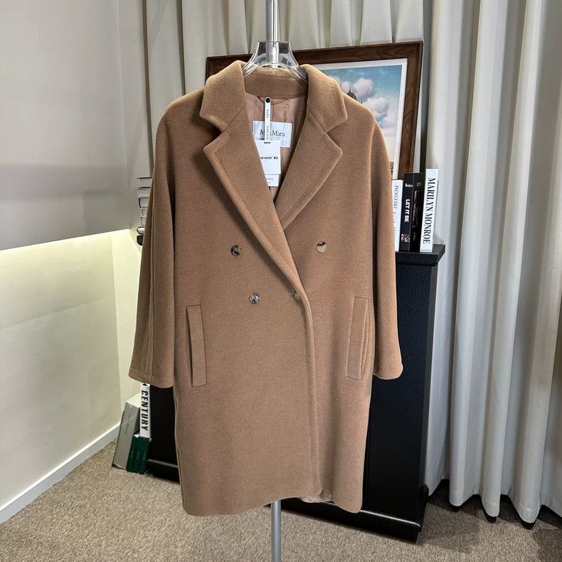 Max Mara Max Mara Mid-length double-breasted woolen coat Size M / US 6-8 / IT 42-44 - 1 Thumbnail