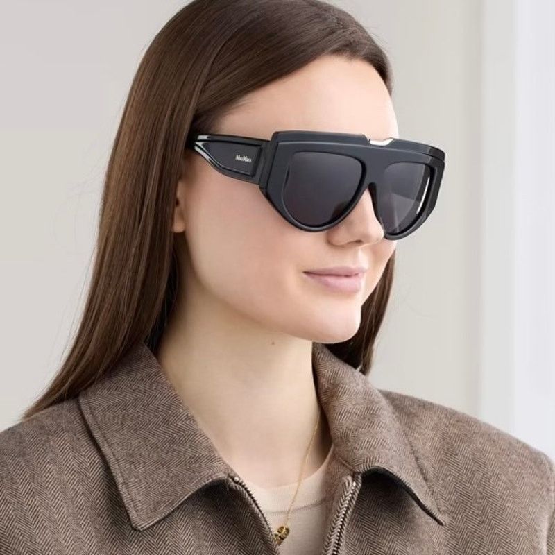 Max Mara New, MAXMARA Sunglasses Orsola MM0083 01A Authentic Size ONE SIZE - 7 Thumbnail