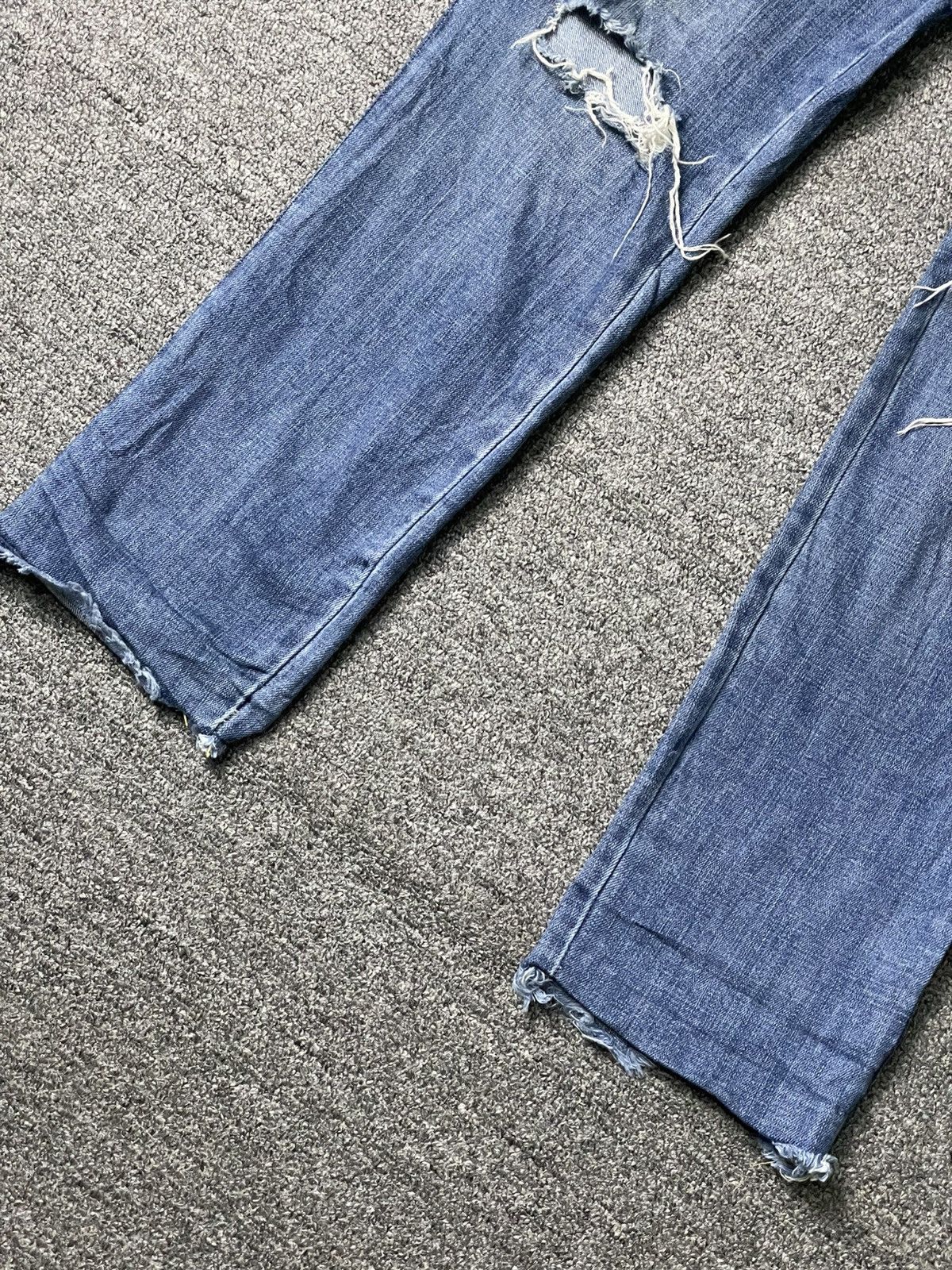 Japanese Brand × Vintage PIN&FIT Superior Quality Distressed Ripped Jeans (134) Size US 32 / EU 48 - 3 Thumbnail