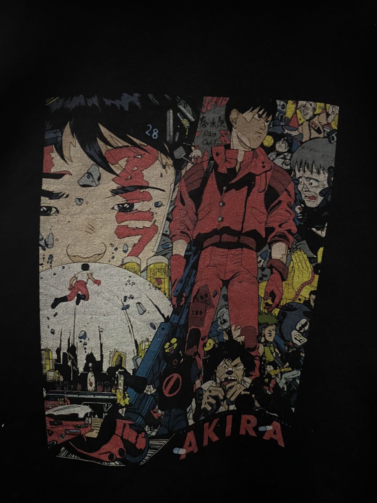 Anime × Cartoon Network × Japanese Brand 80s Anime Akira Graphic Photo Black Hoodie Size US XXL / EU 58 / 5 - 3 Thumbnail