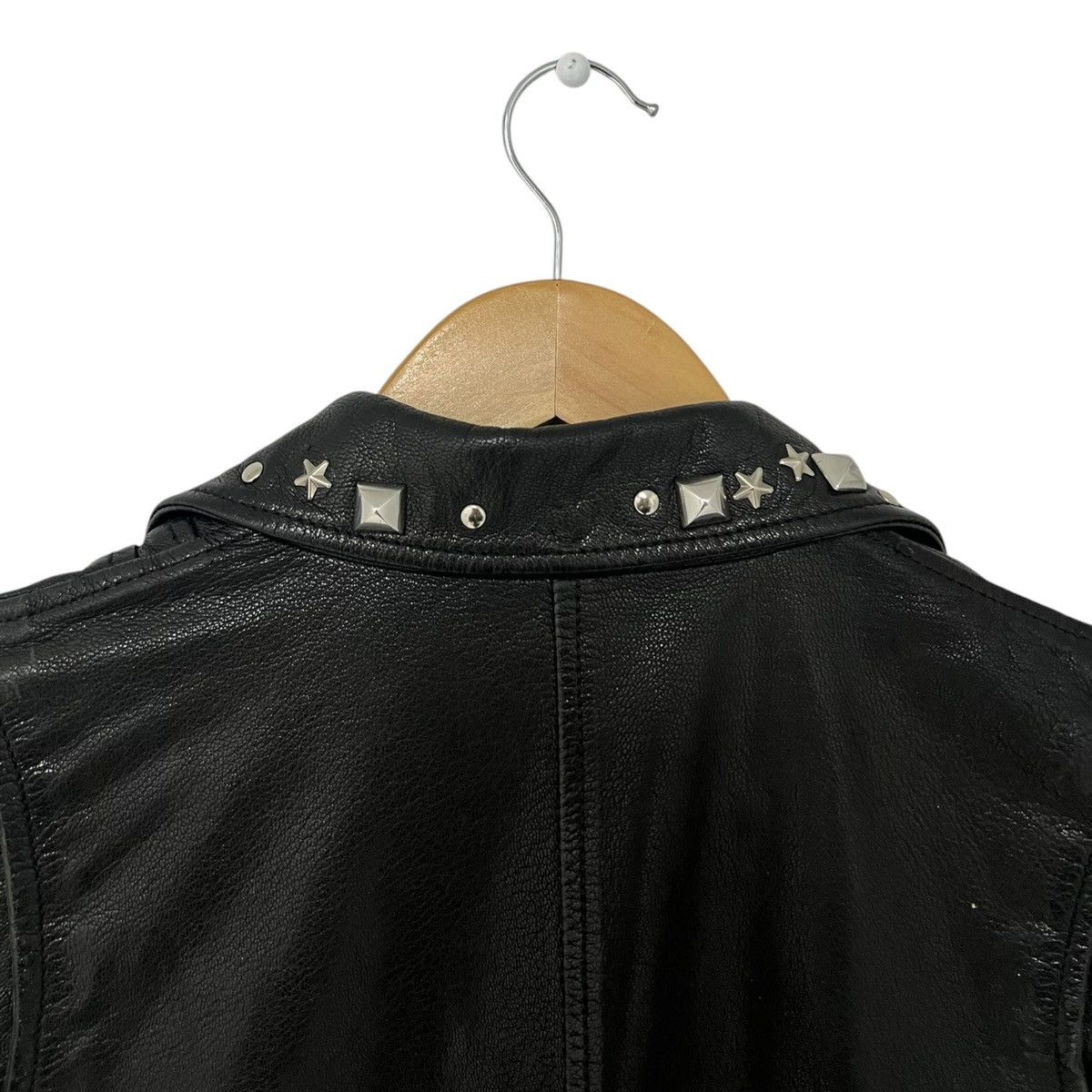 Balmain Balmain studded leather jacket Size S / US 4 / IT 40 - 10 Thumbnail