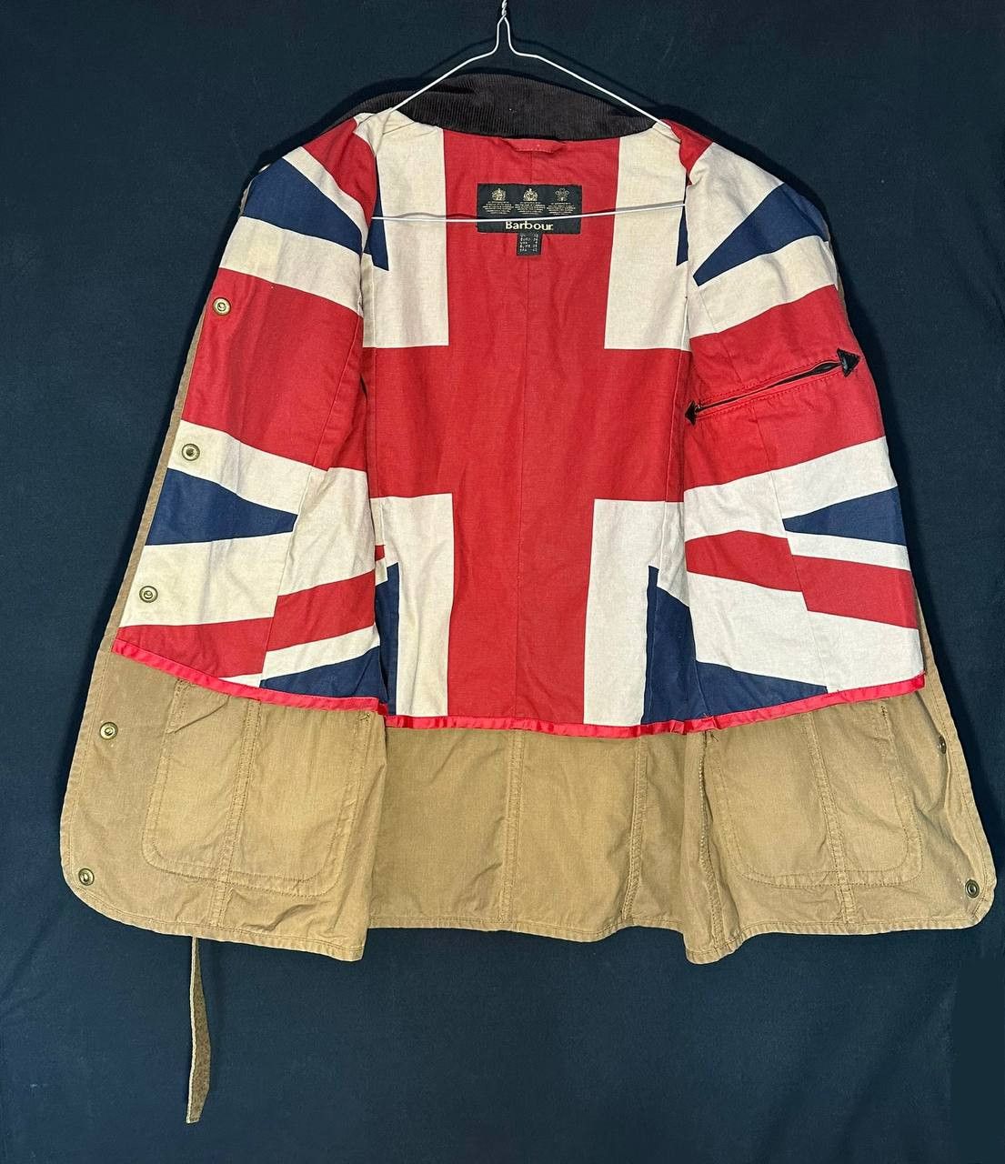 Barbour Barbour Ladies International Waxed Jacket vintage beige Size M / US 6-8 / IT 42-44 - 5 Thumbnail