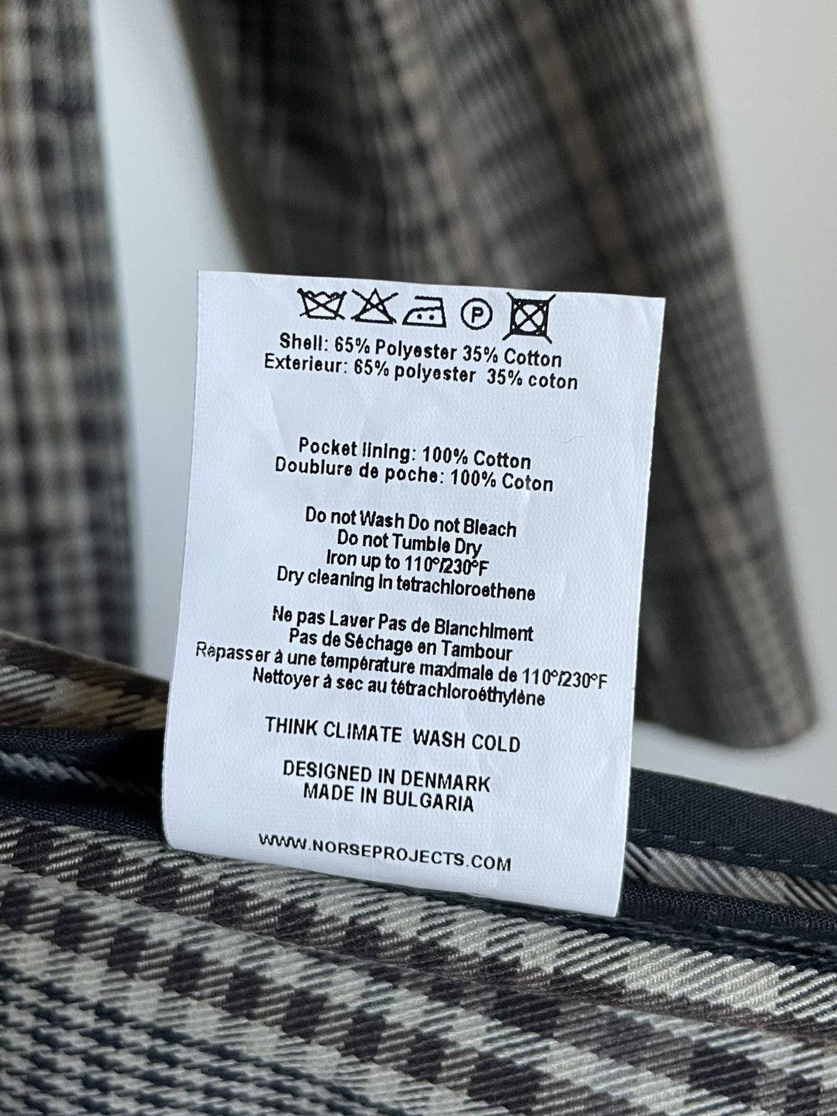 Norse Projects Norse Projects Thor Compact Twill Mac Coat Size US M / EU 48-50 / 2 - 7 Thumbnail