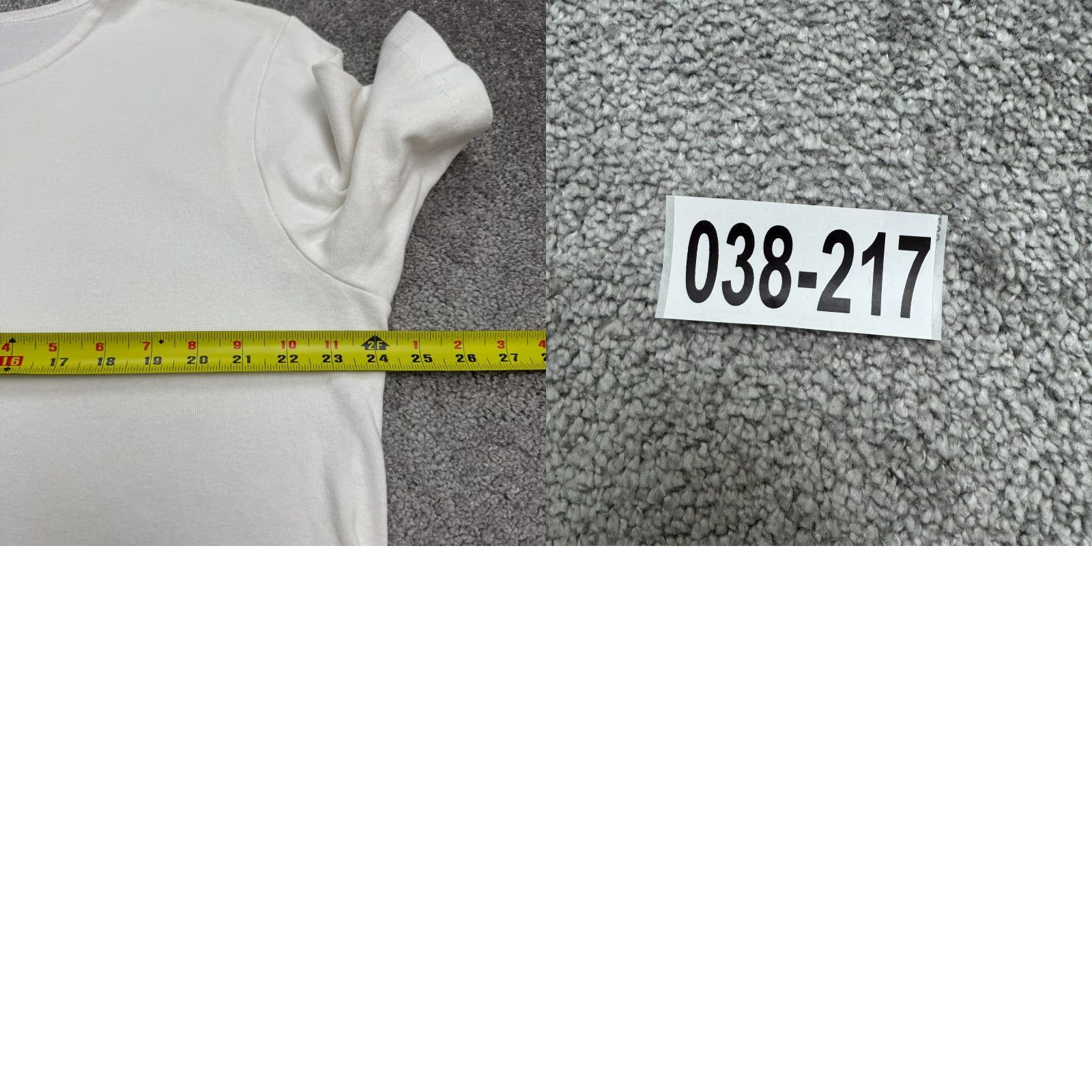 Lee VINTAGE E.D. Lee T-Shirt Women’s Plus 1X White Short Sleeve 100% Cotton Crew Neck Logo 90s/Classic Size XL / US 12-14 / IT 48-50 - 8 Thumbnail