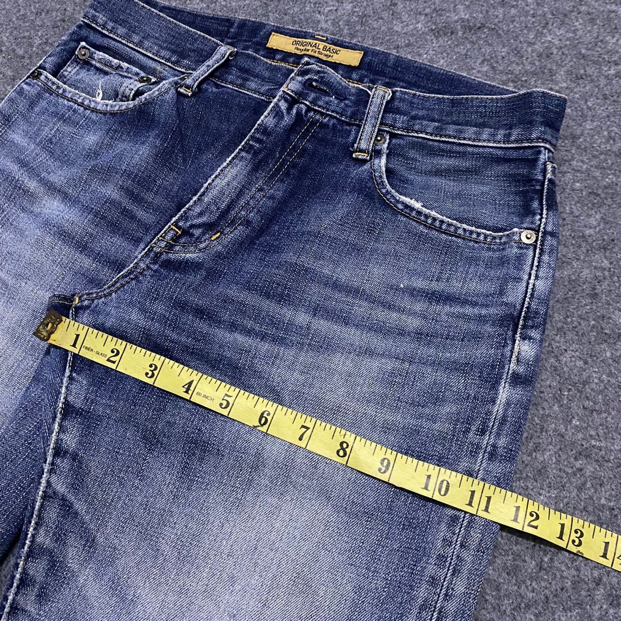 Japanese Brand 💥Best Offer💥Vintage Uniqlo Oiginal basic Denim Size US 31 - 4 Thumbnail