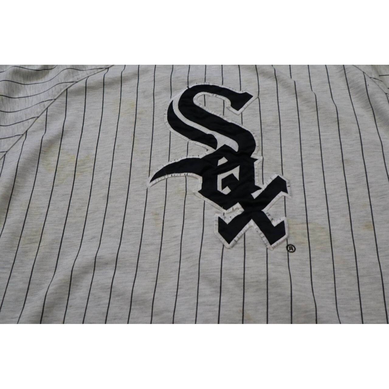Starter Vintage 90s Chicago White Sox Starter Jersey Pinstripe XL Size US XL / EU 56 / 4 - 6 Thumbnail